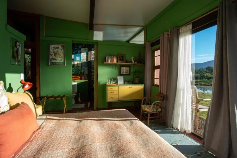 Bed in ECO Lodge Villa Villekula