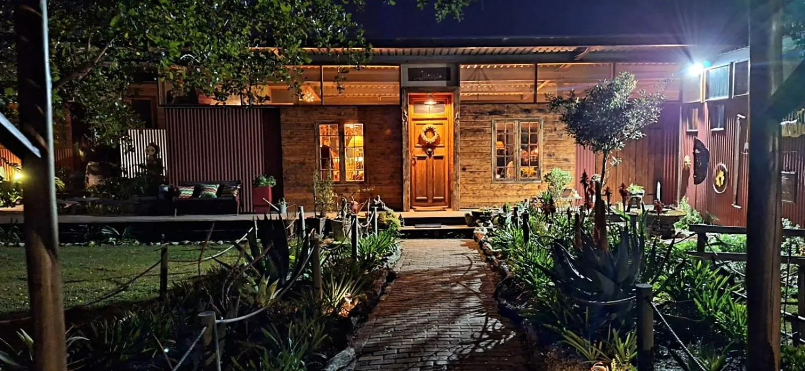 Property building in ECO Lodge Villa Villekula