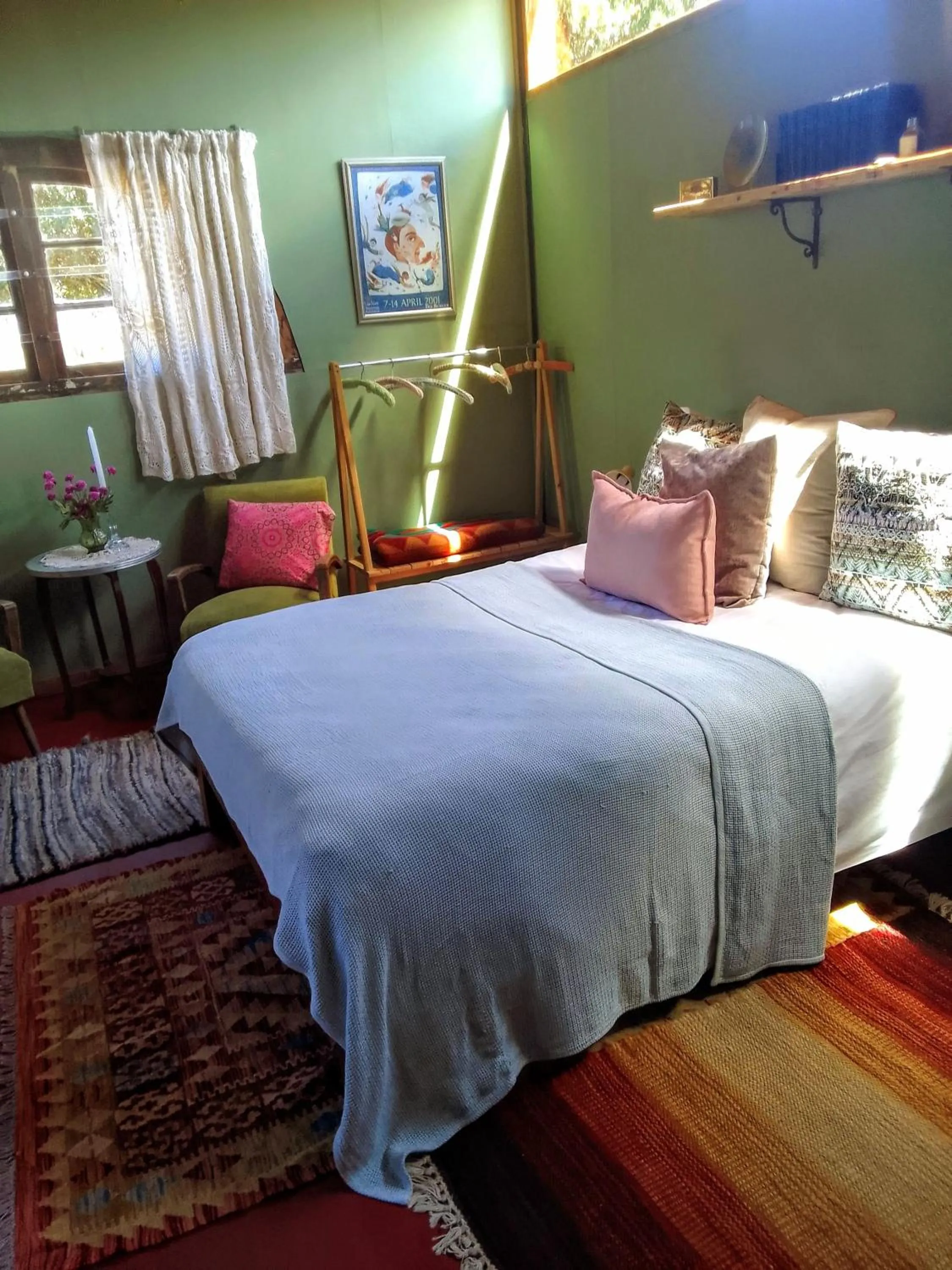 Bed in ECO Lodge Villa Villekula