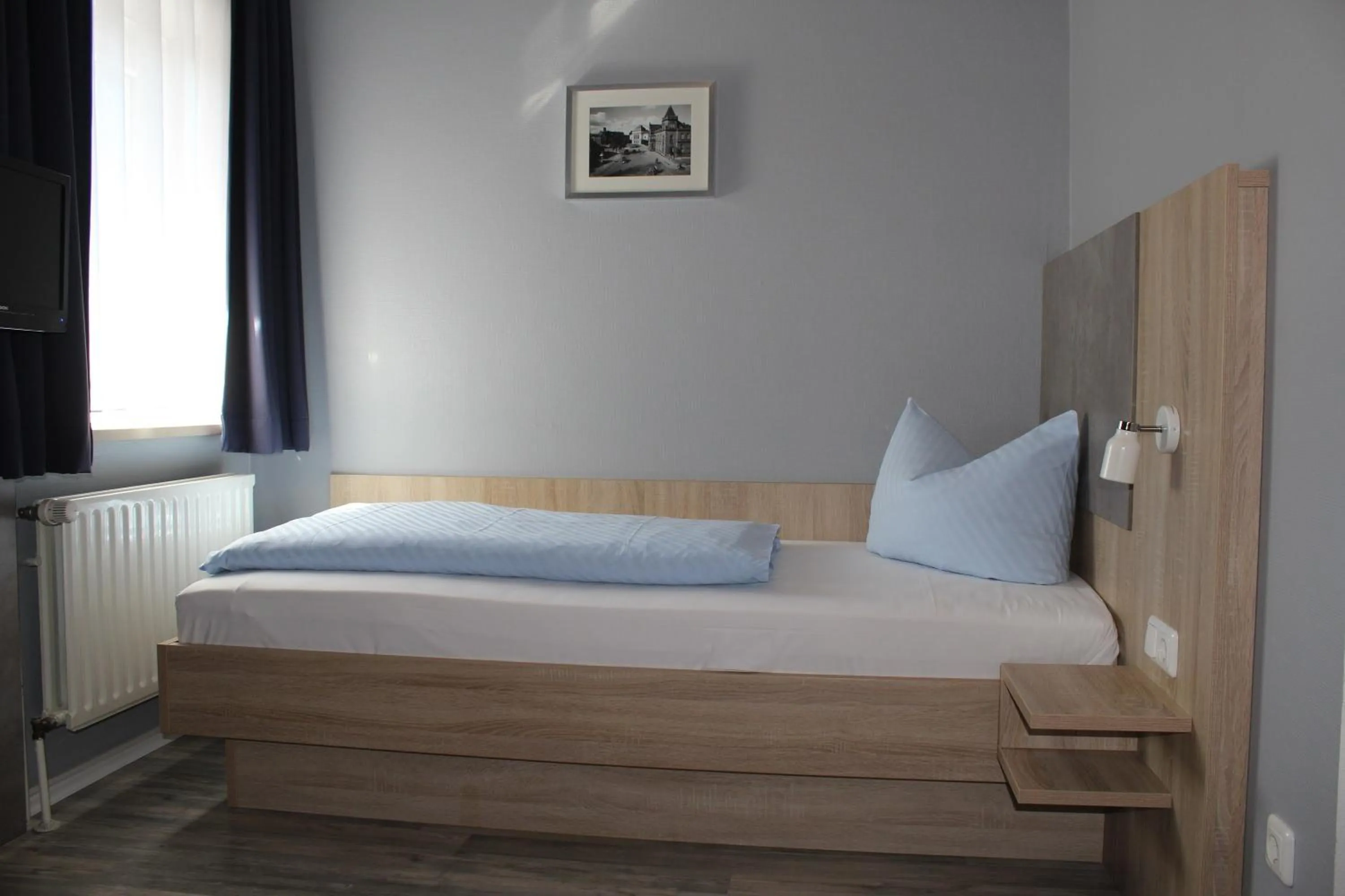 Bed in Hotel Rendsburg