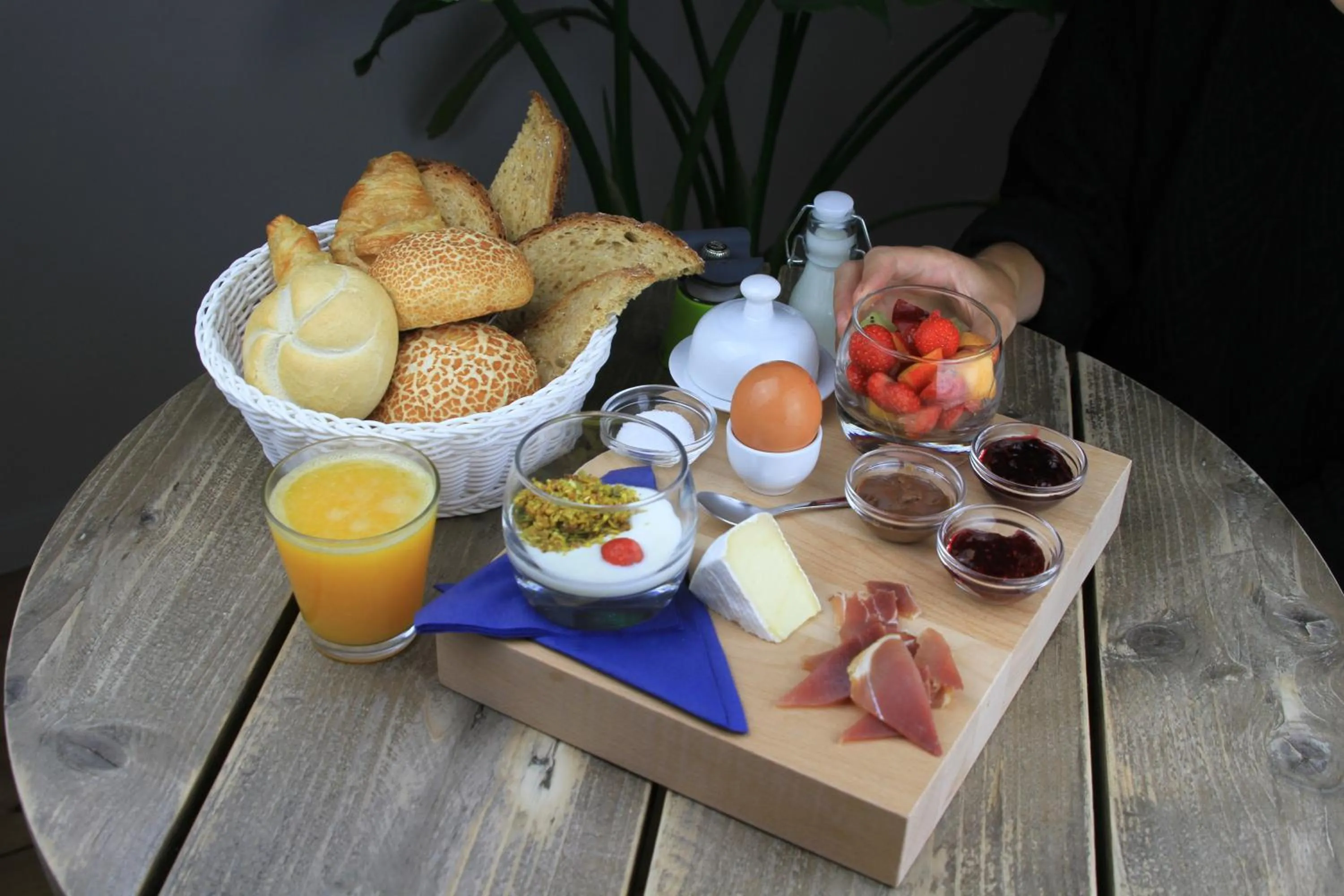 Breakfast in Villa Les Paquerettes