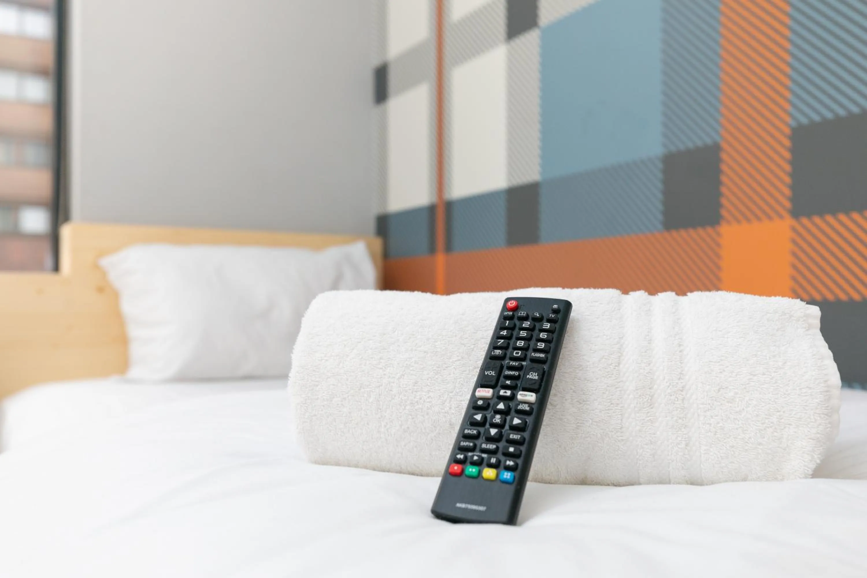 Bedroom, Bed in easyHotel Glasgow City