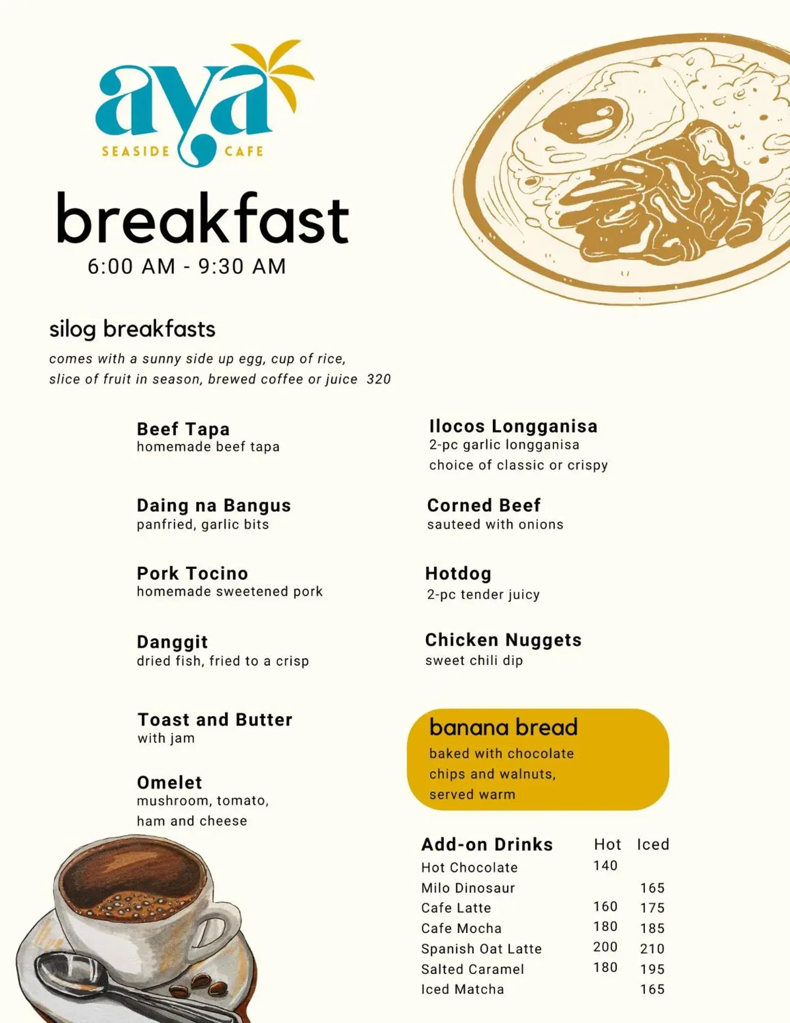 Breakfast in Playa Tropical Resort Hotel Breakfast in Playa Tropical Resort Hotel