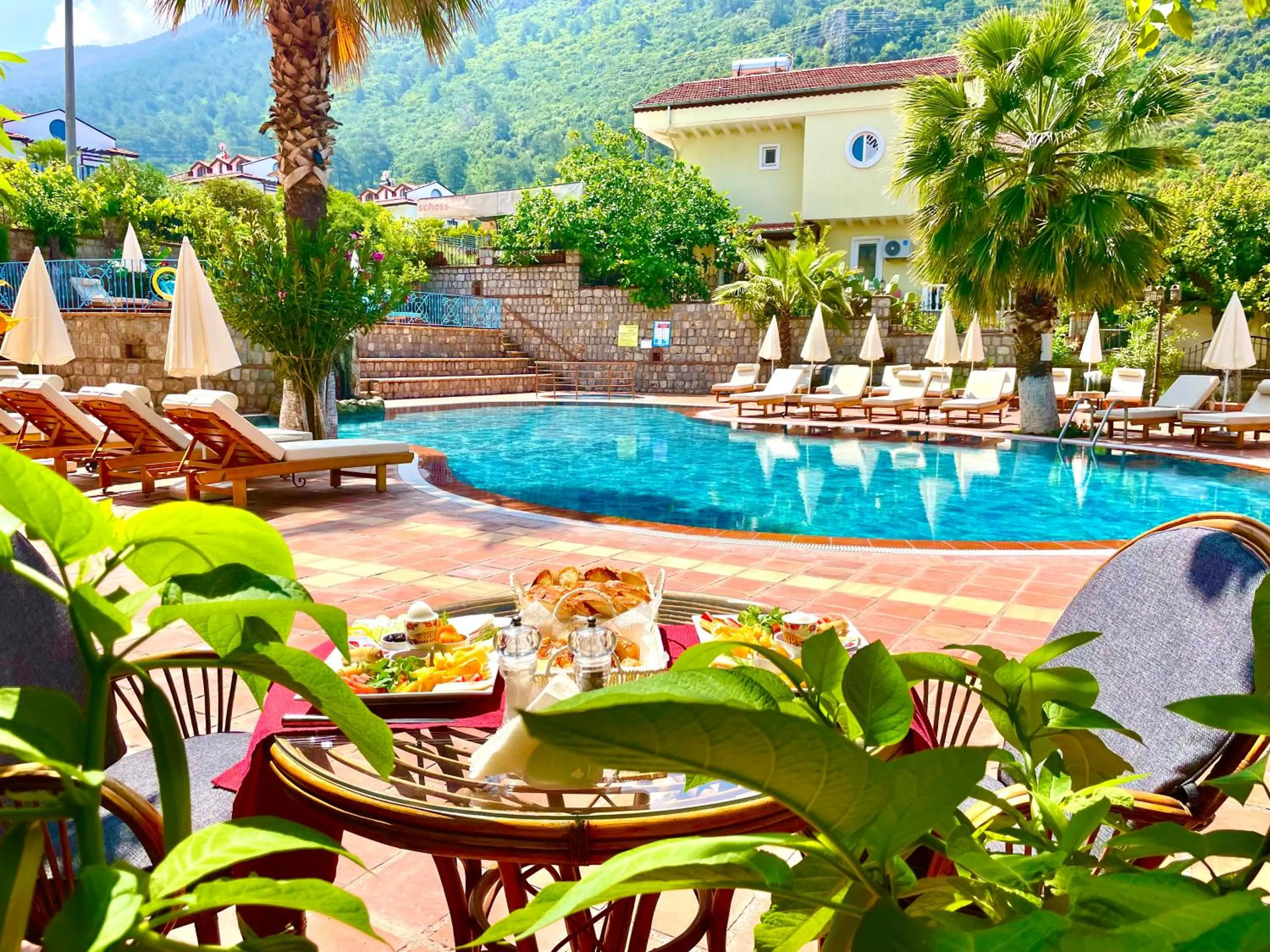 Swimming pool in Mountain Valley Oludeniz