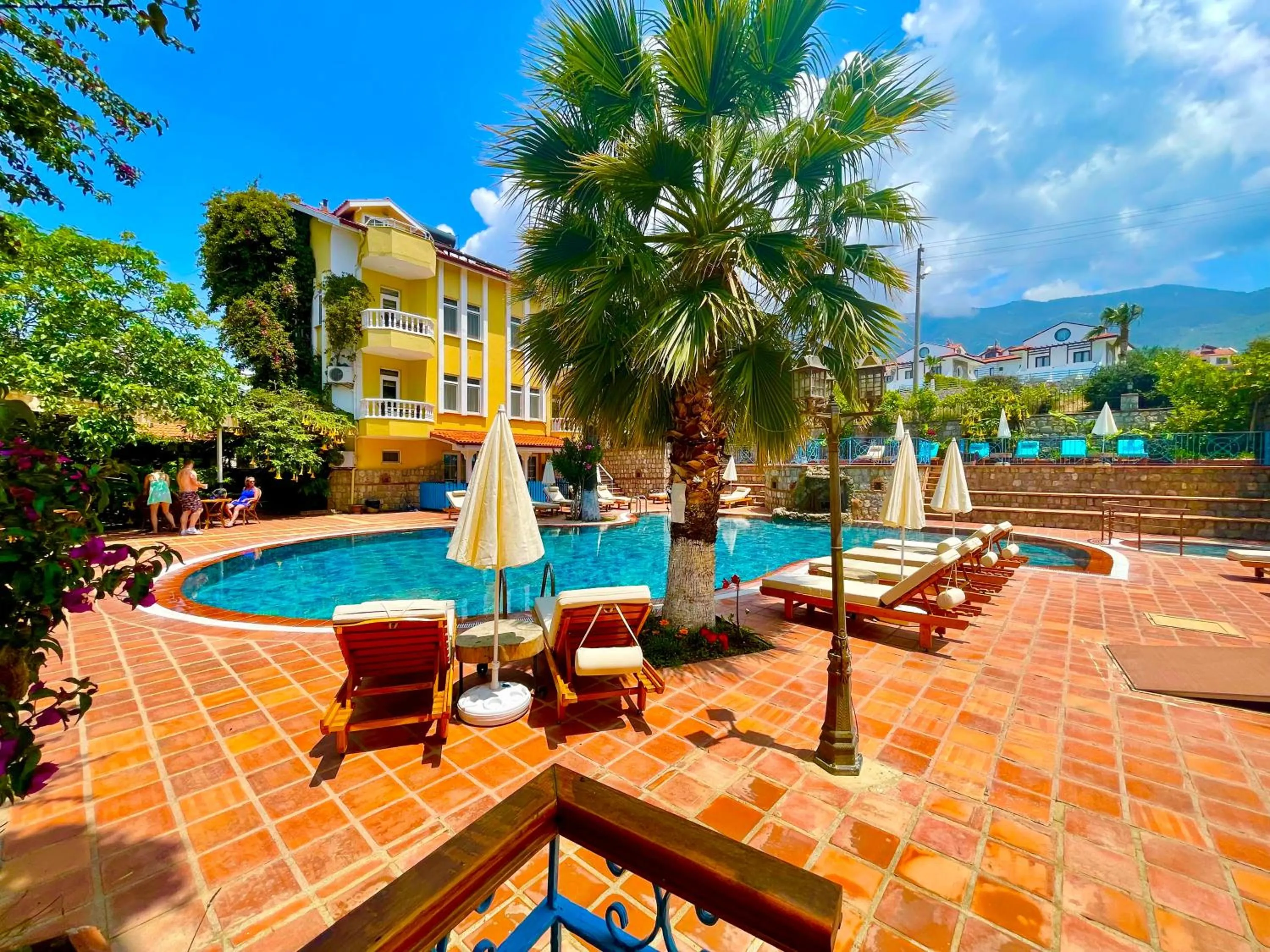 Swimming pool in Mountain Valley Oludeniz
