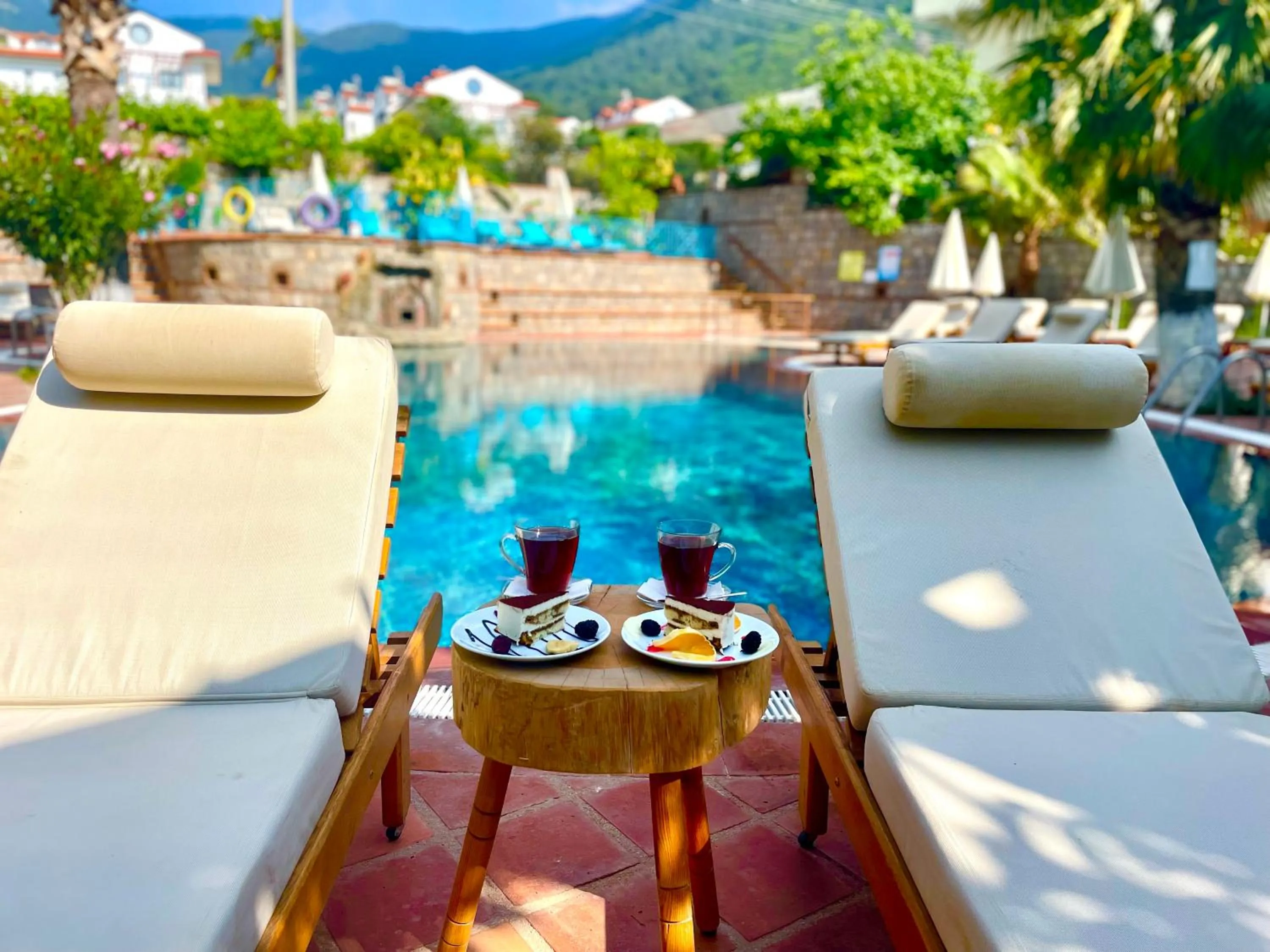 sunbed in Mountain Valley Oludeniz