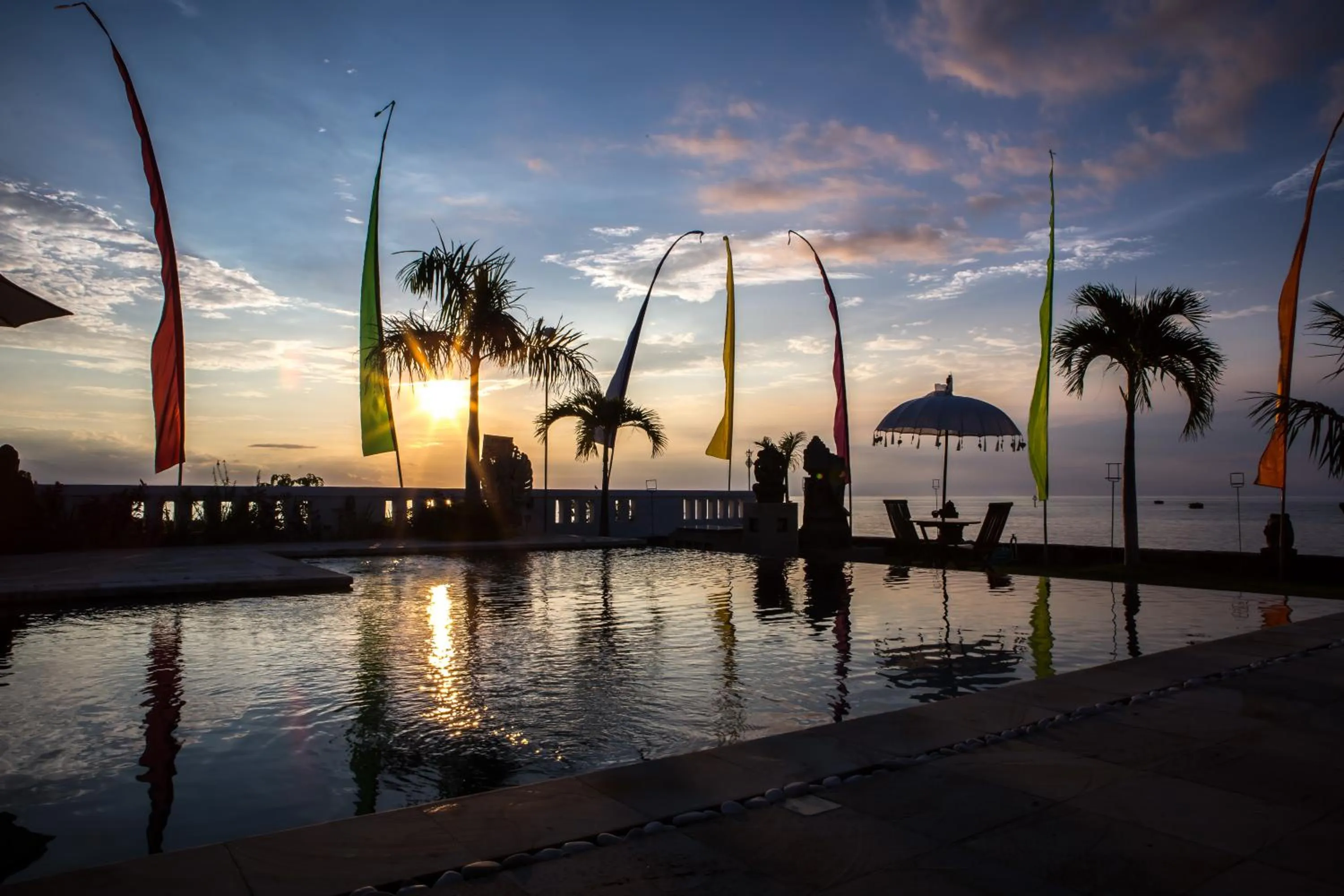 Swimming pool in Kelapa Lovina Beach Villa