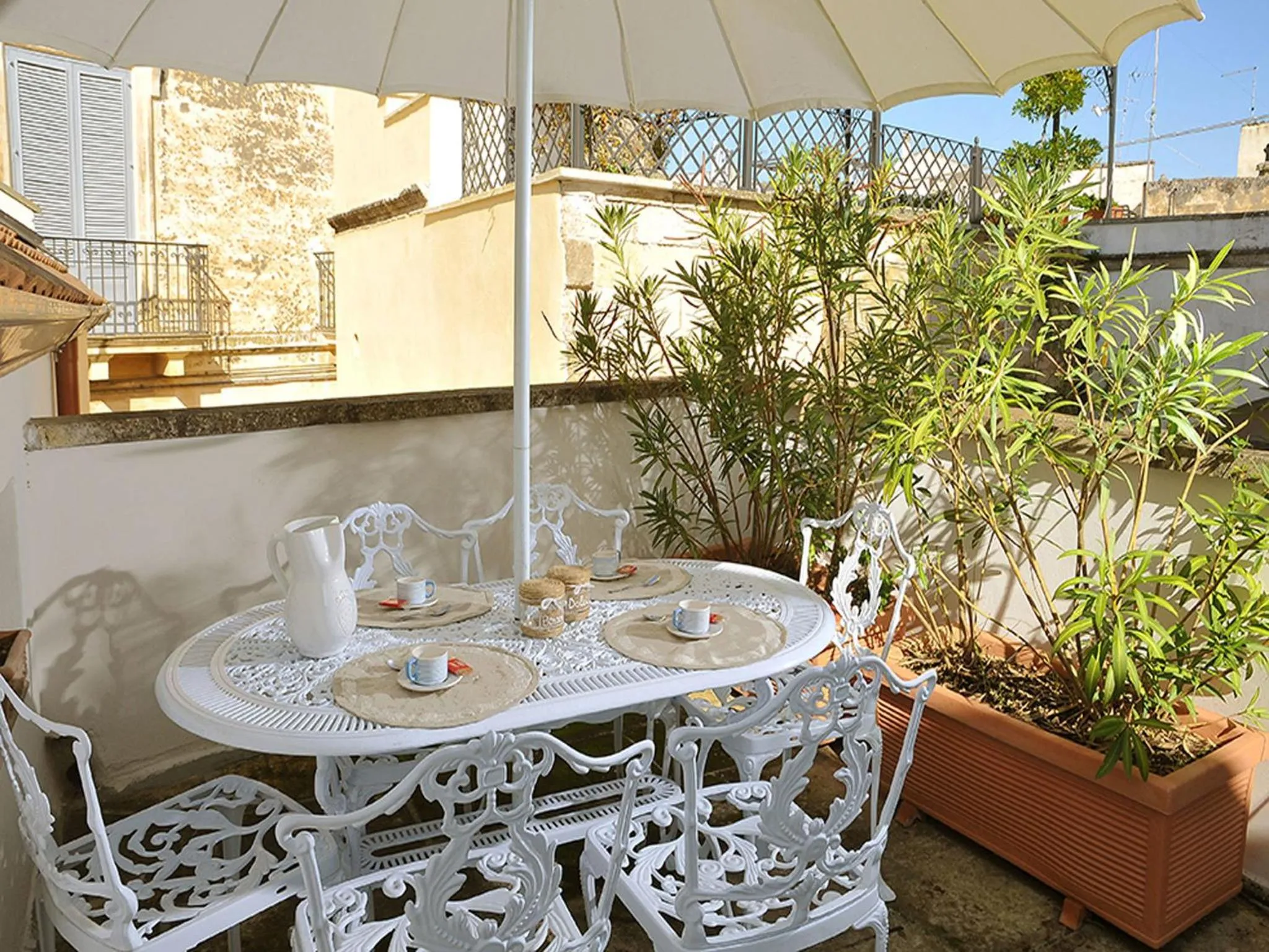 Balcony/Terrace in Relais Il Mignano