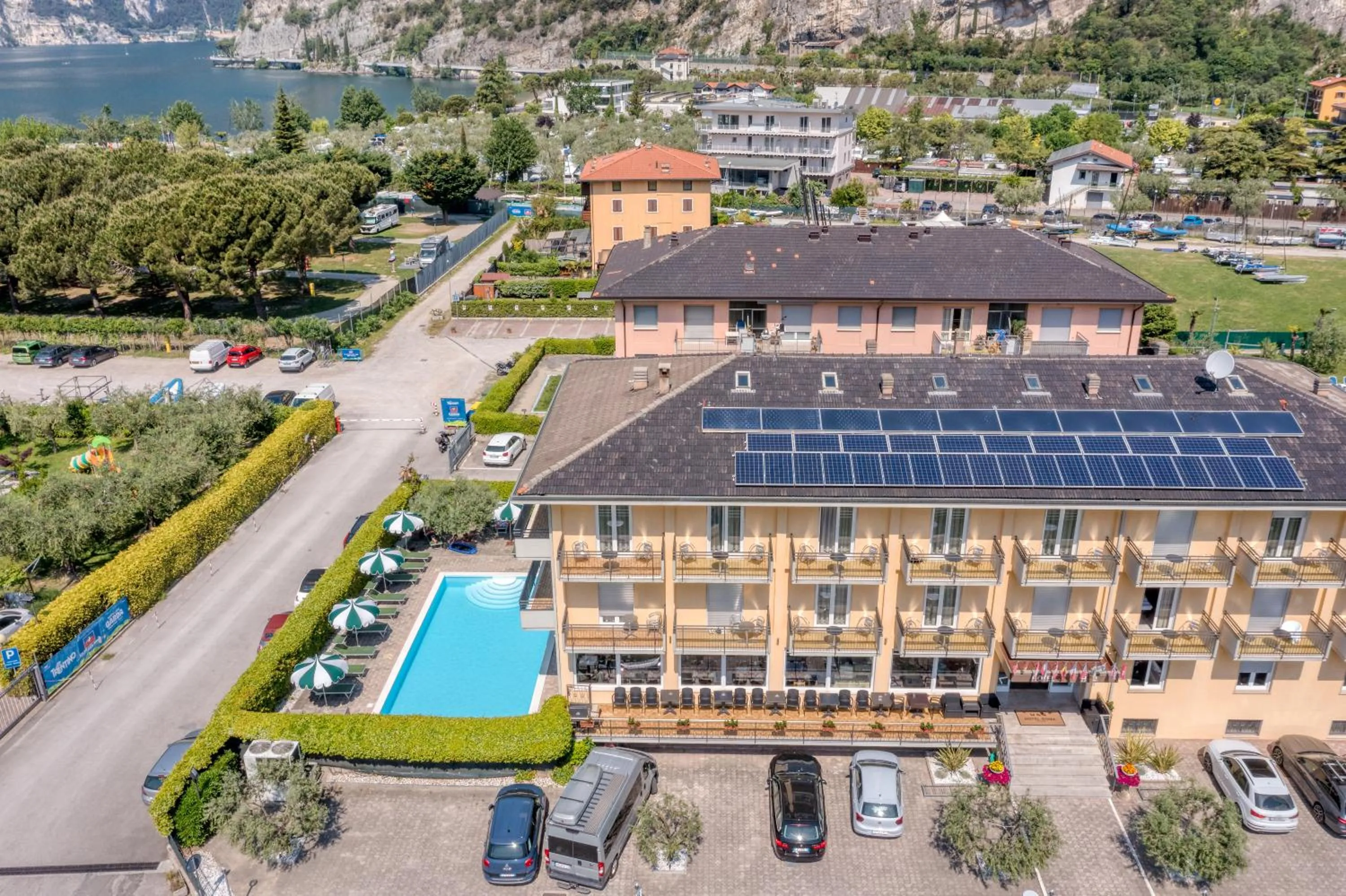 Property building in Hotel Roma