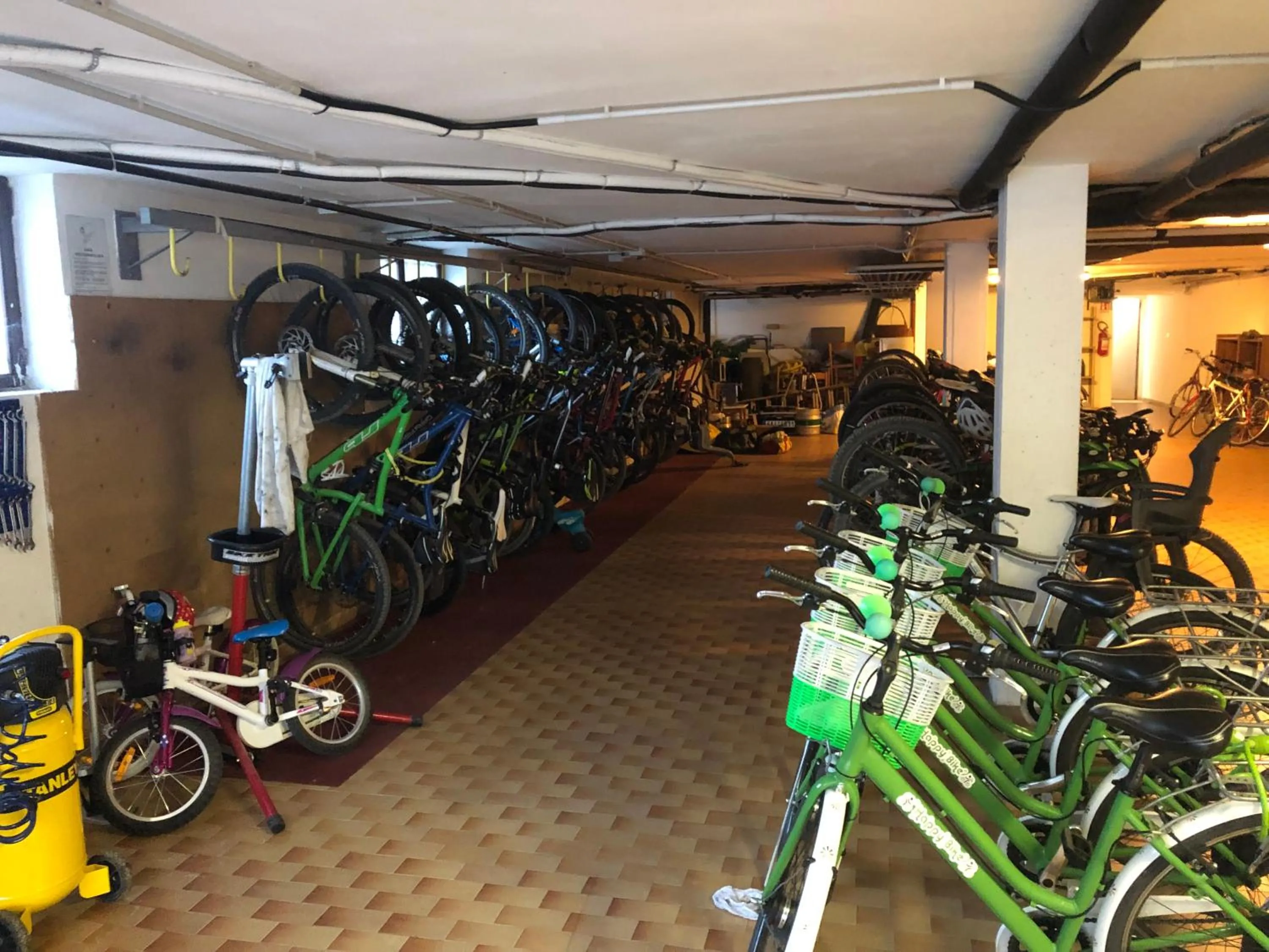 Cycling in Hotel Roma