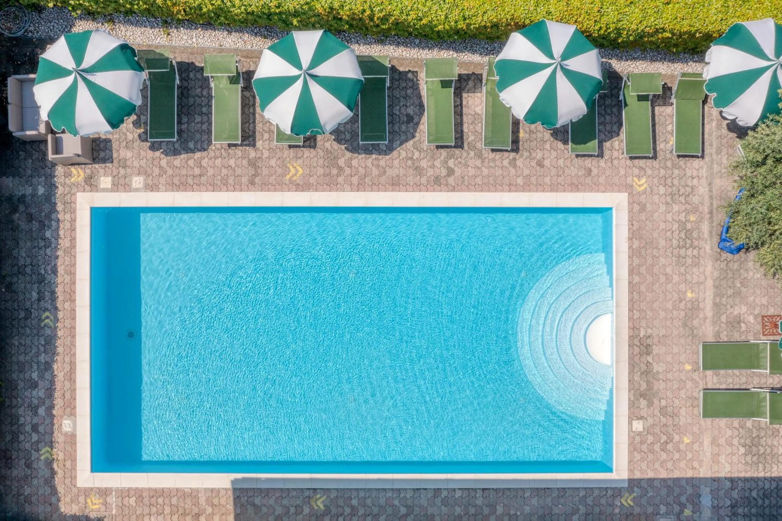 Bird's eye view in Hotel Roma