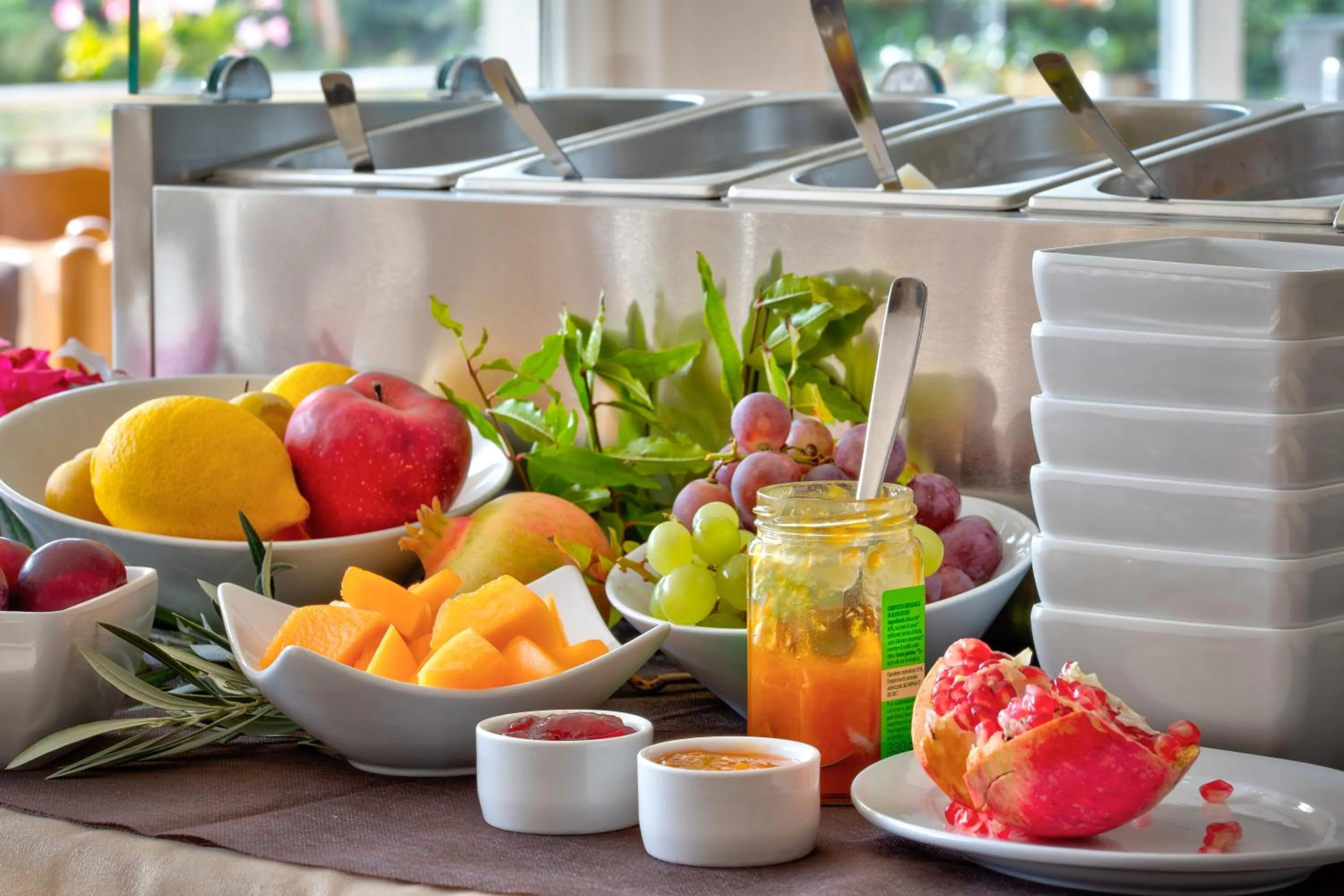 Food and drinks in Hotel Roma