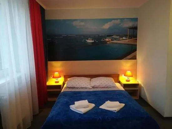 Bed in Hotel Czarna Perła