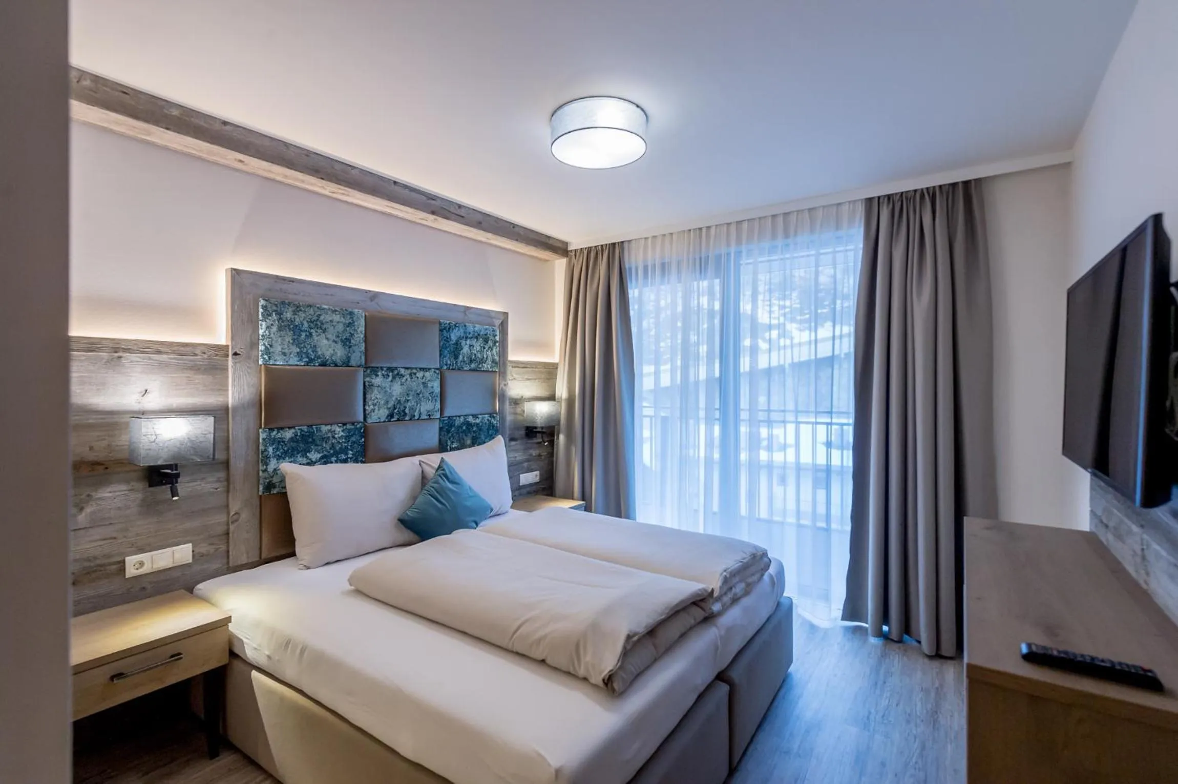 Bedroom, Bed in Top Apart Gaislachkogl