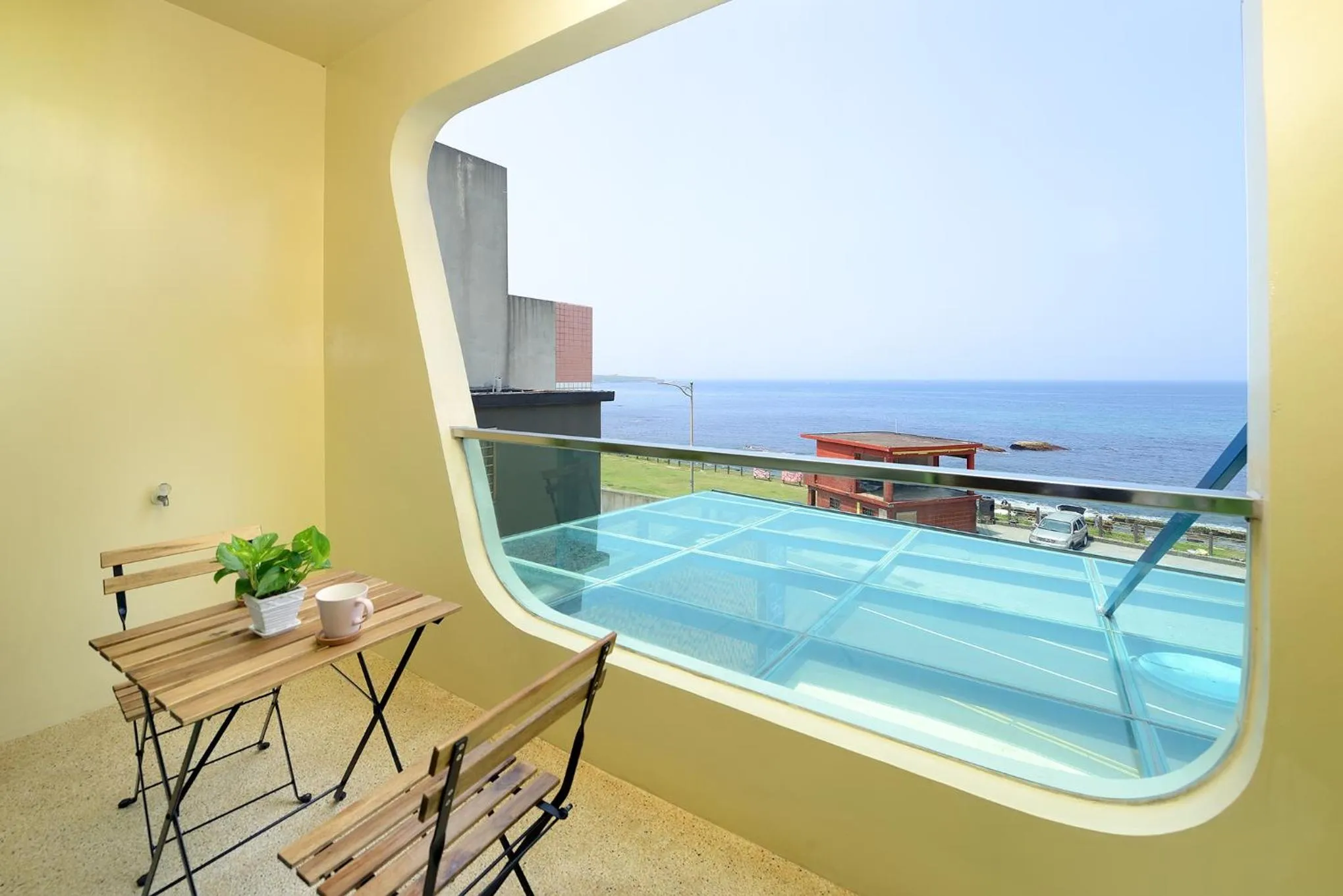 Balcony/Terrace, Swimming Pool in Fish Home 15