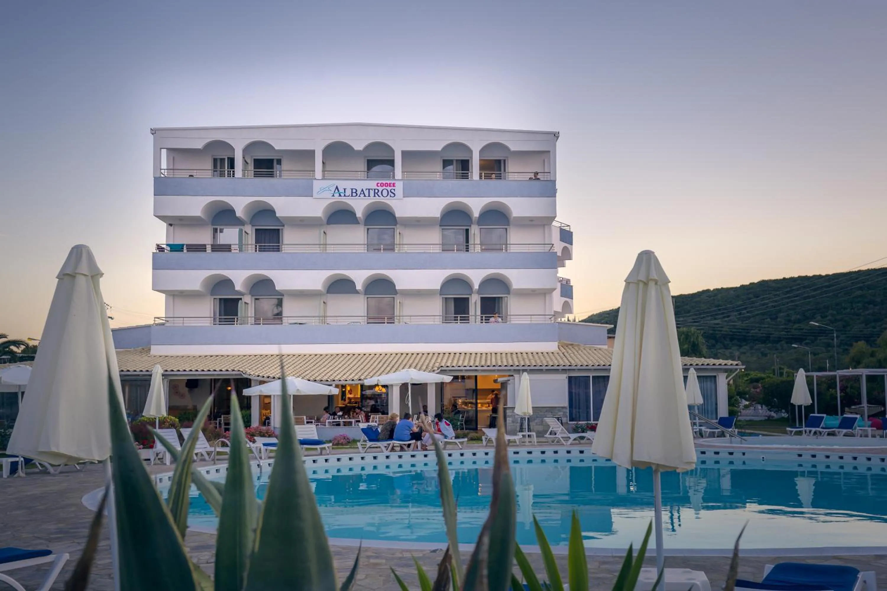 Property building in Hotel Albatros