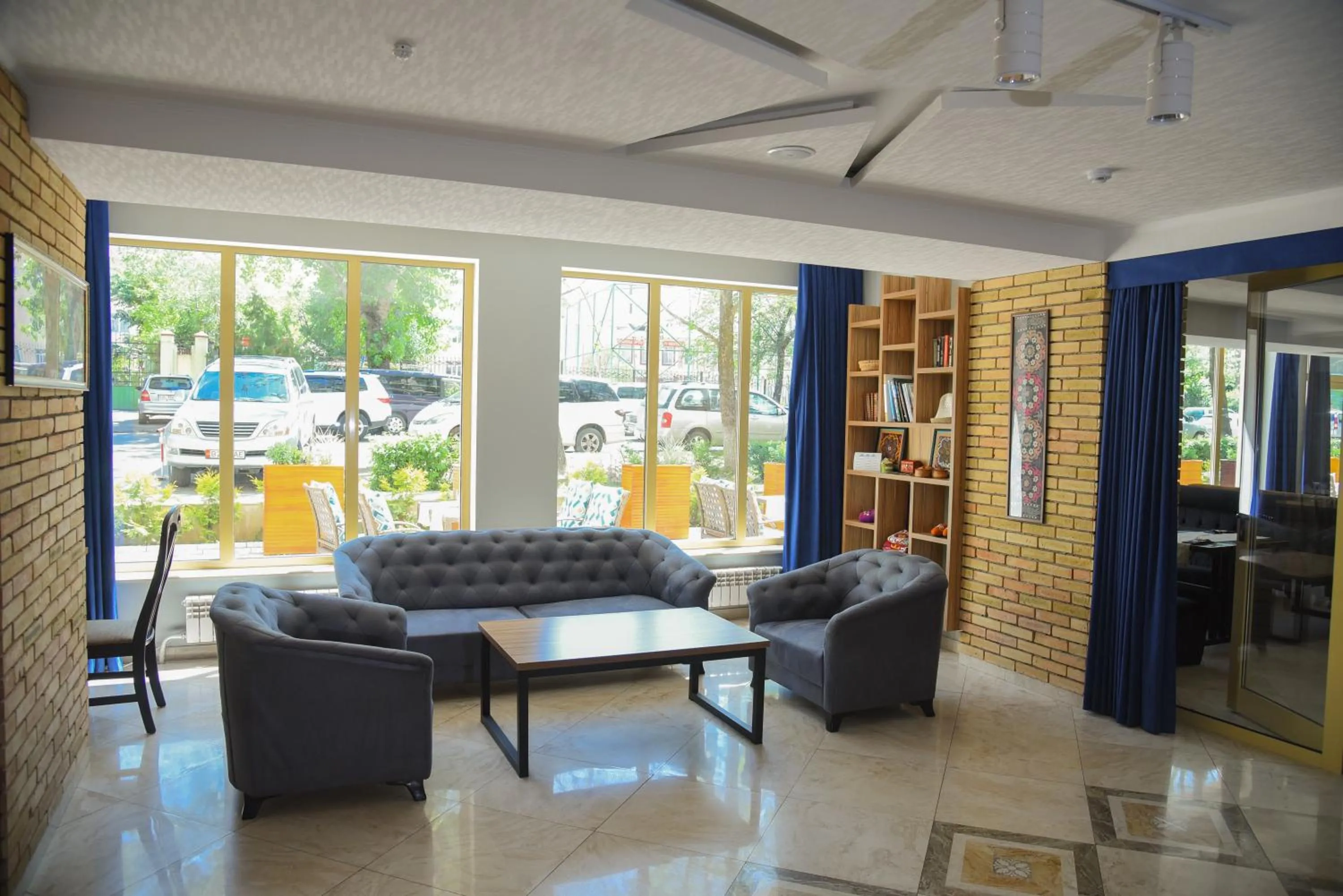 Library in B Hotel Bishkek