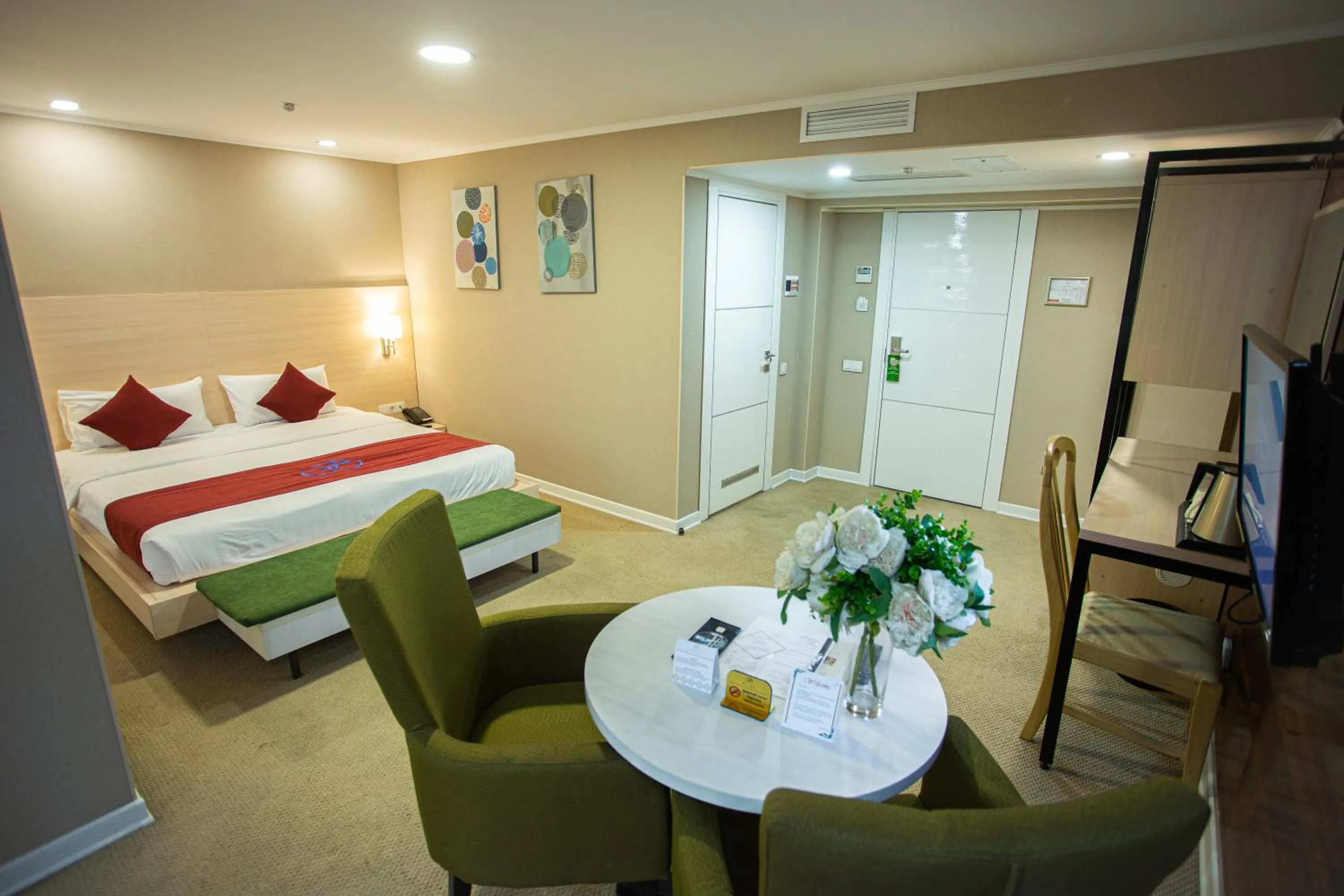 Photo of the whole room, Bed in B Hotel Bishkek