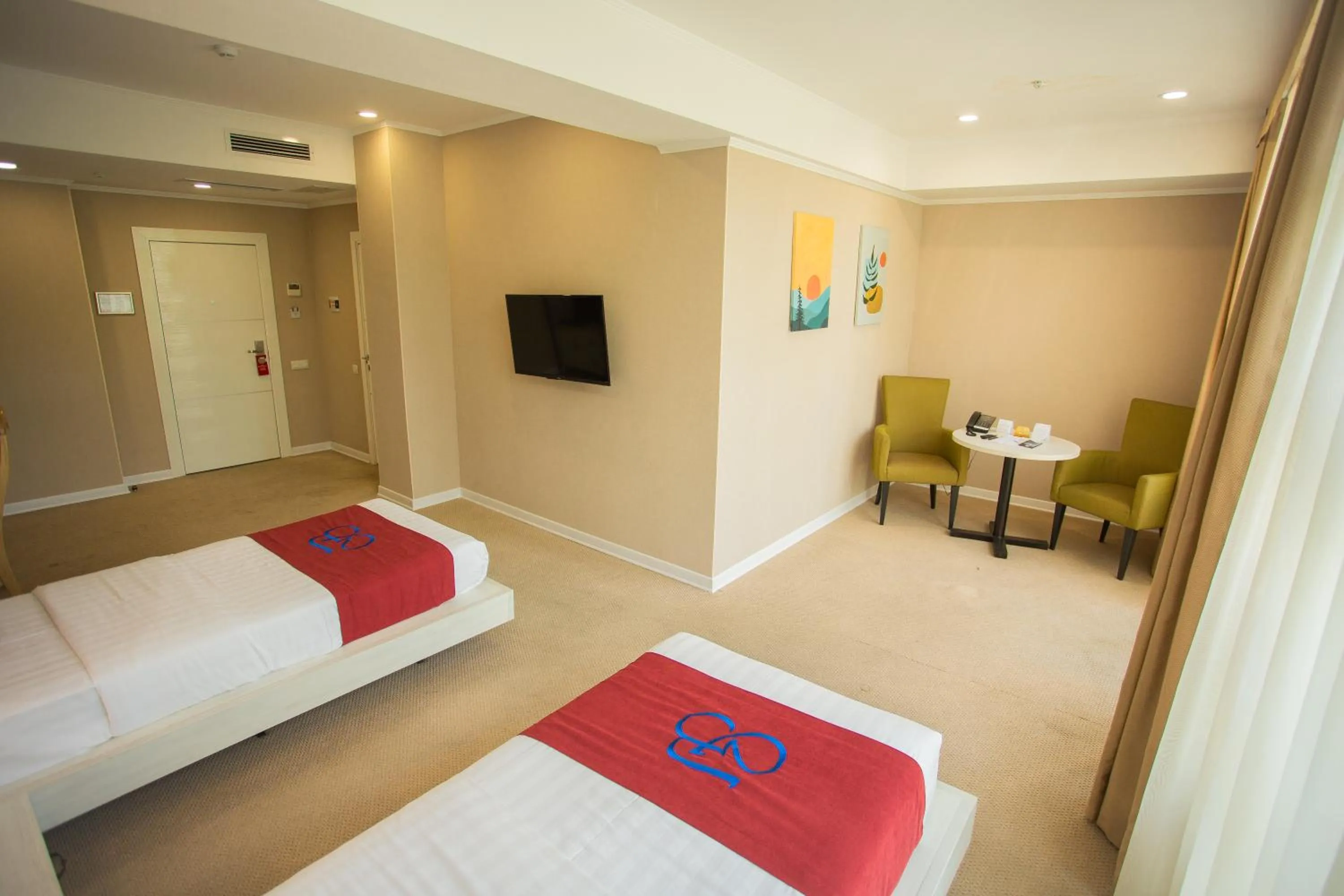 Photo of the whole room, Bed in B Hotel Bishkek