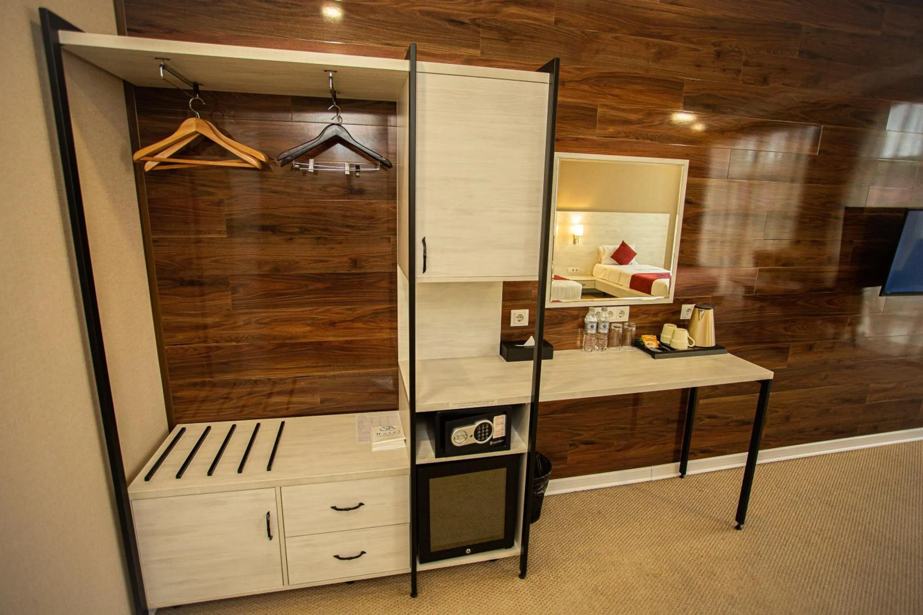 wardrobe in B Hotel Bishkek