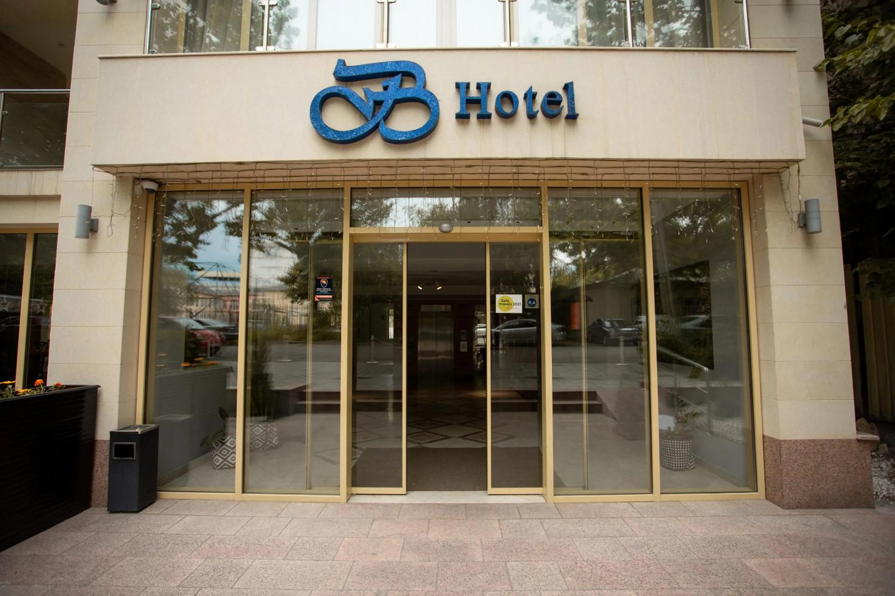 Property building in B Hotel Bishkek
