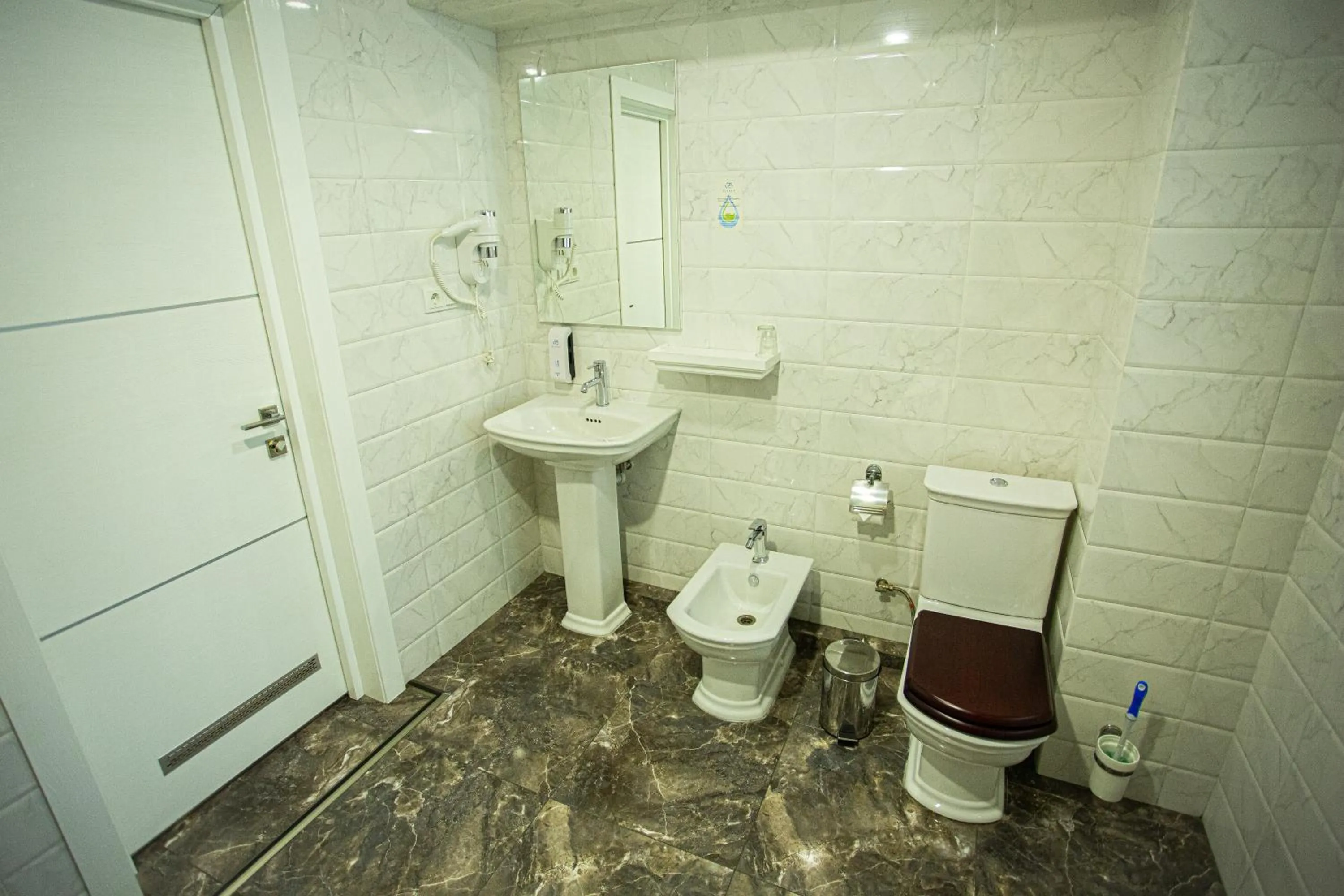 Toilet in B Hotel Bishkek