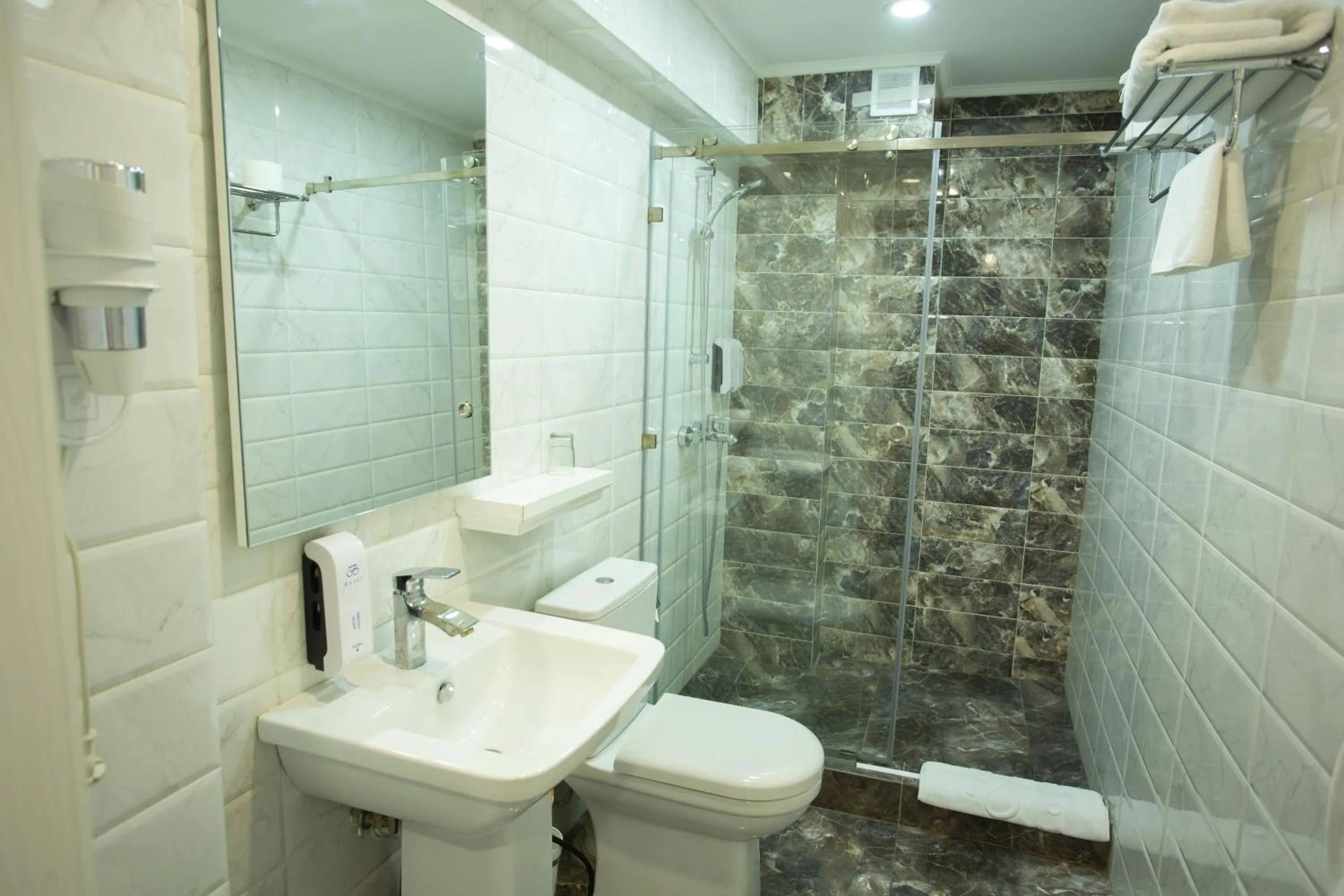 Bathroom in B Hotel Bishkek