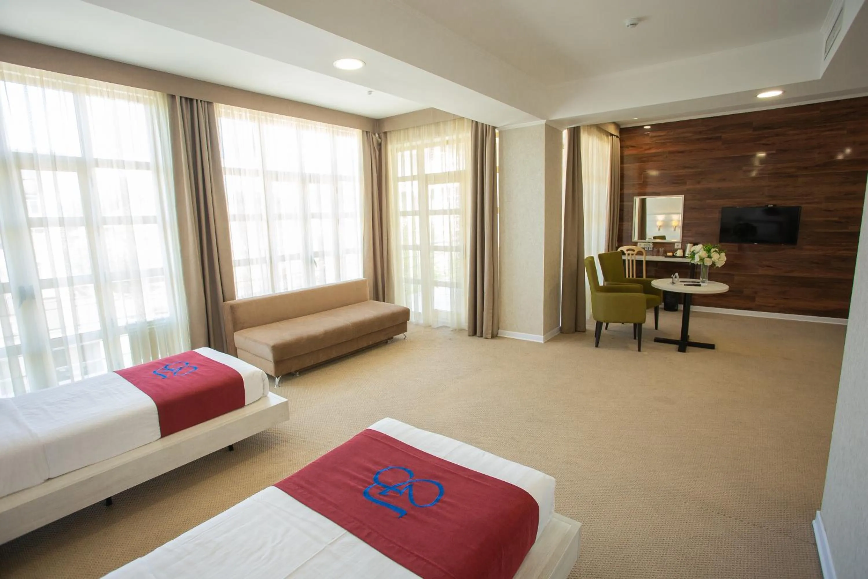 Photo of the whole room, Bed in B Hotel Bishkek