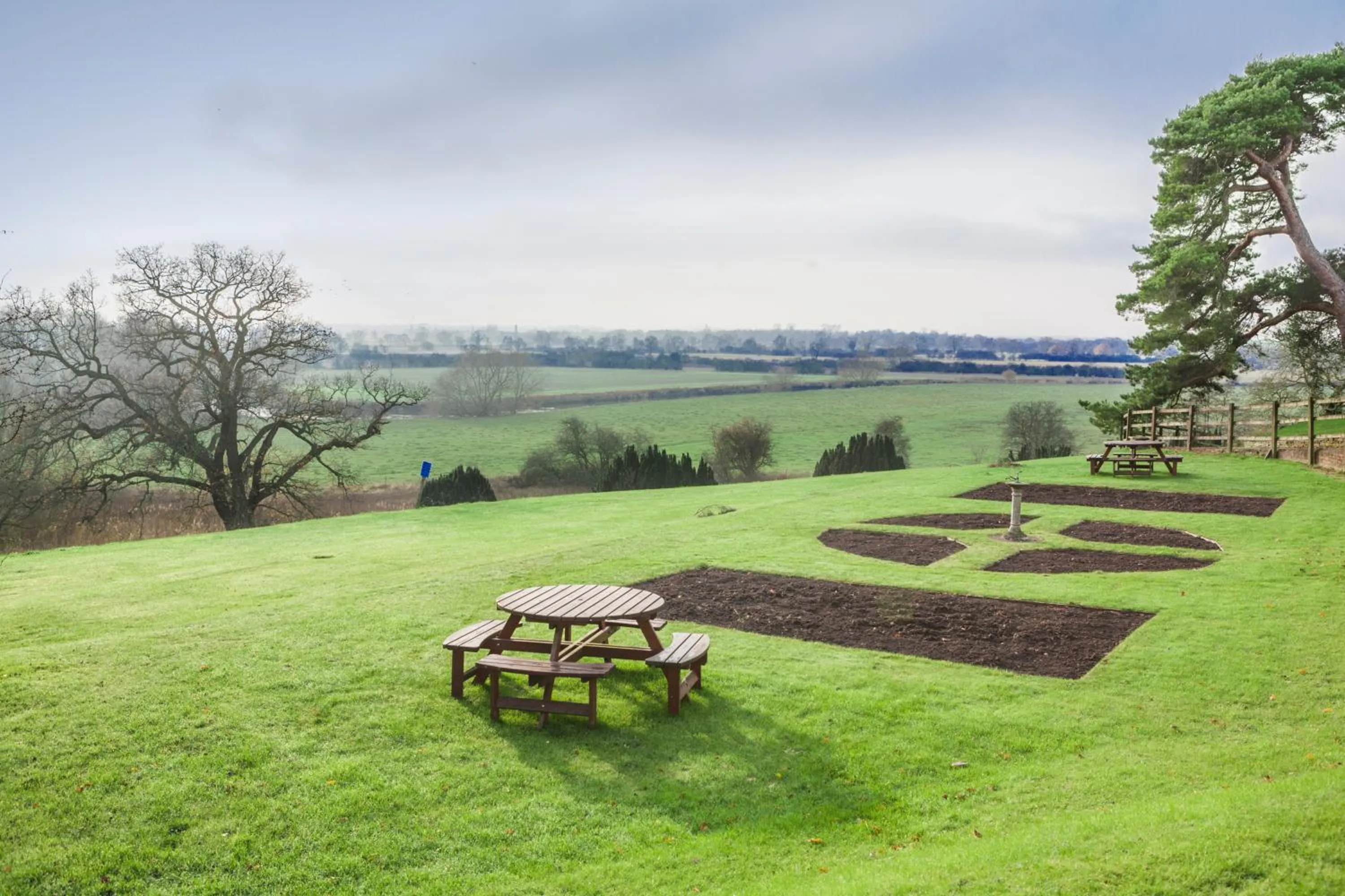 Garden in Wychnor Park Country Club