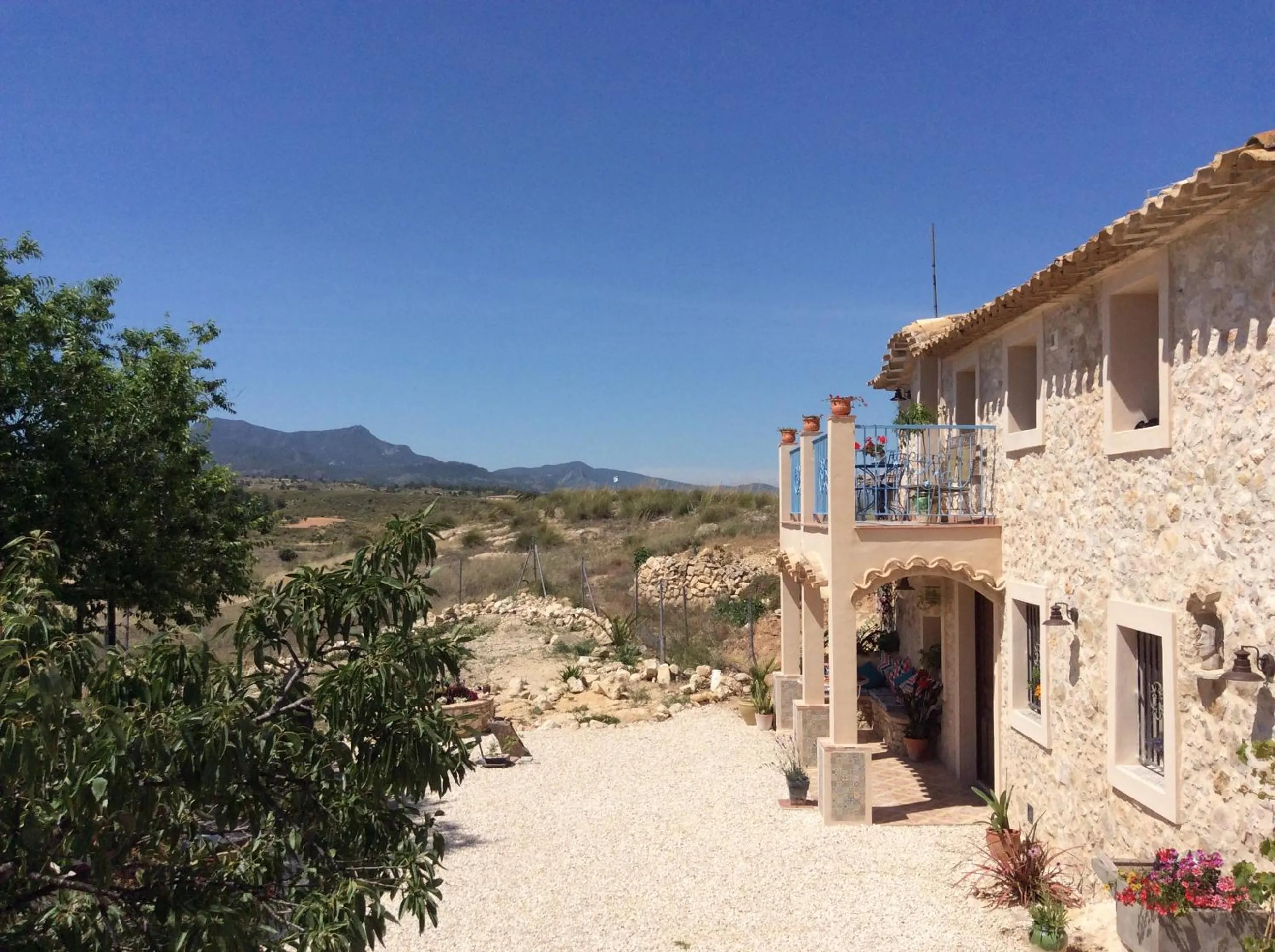 Natural landscape in Los Cuatro Vientos B&B