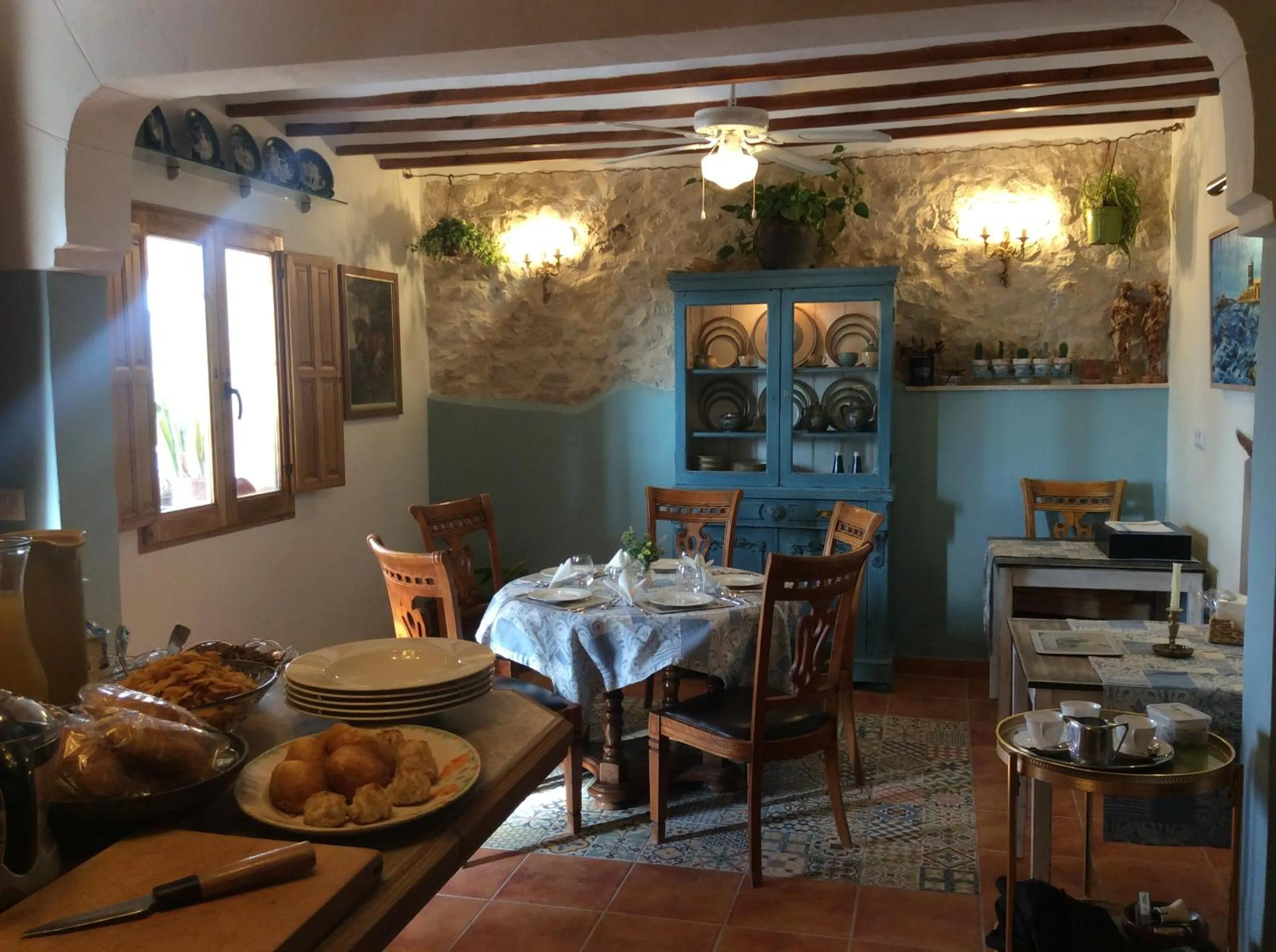 Breakfast in Los Cuatro Vientos B&B