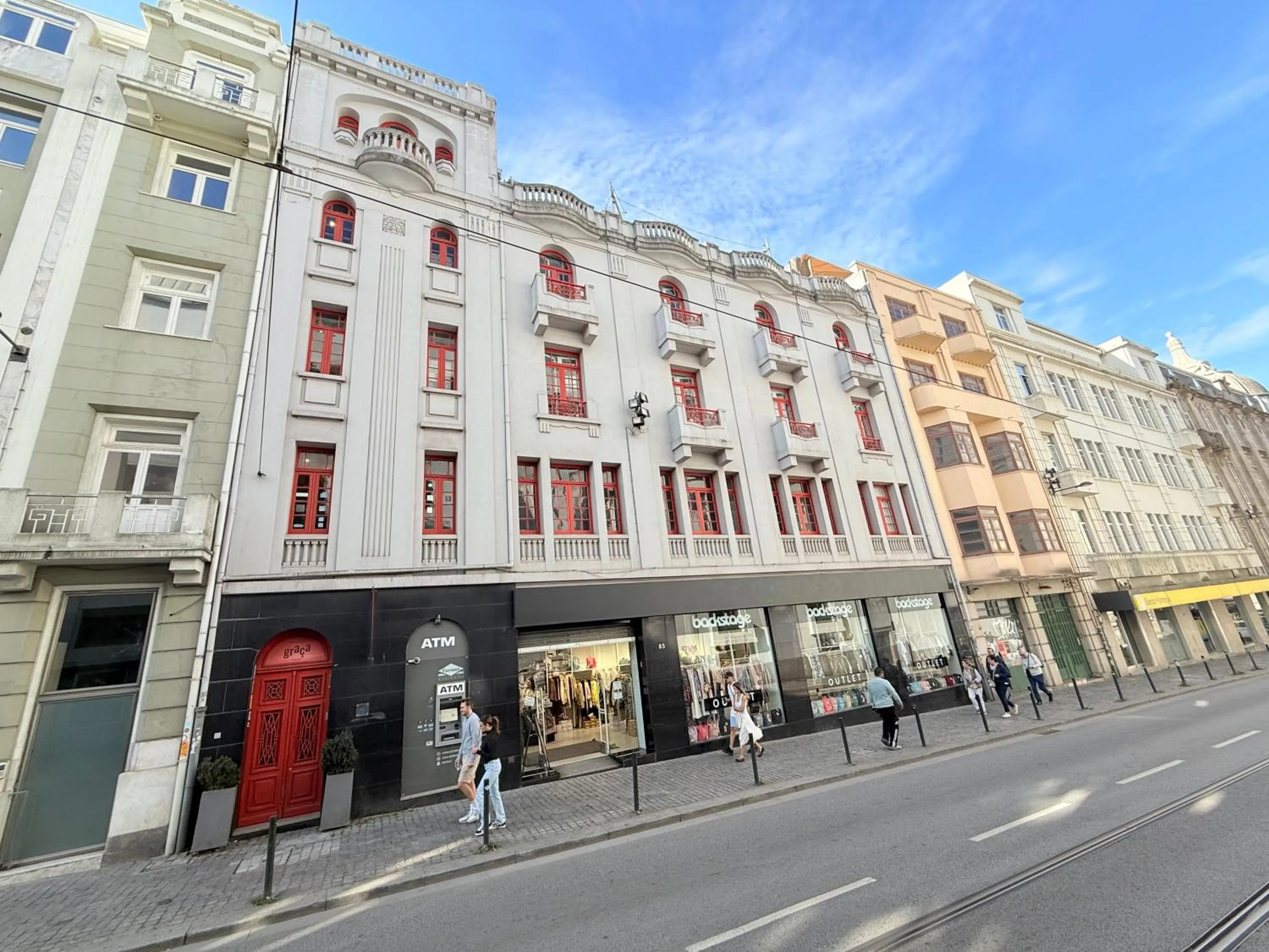 Property building in Rivoli Cinema Hostel