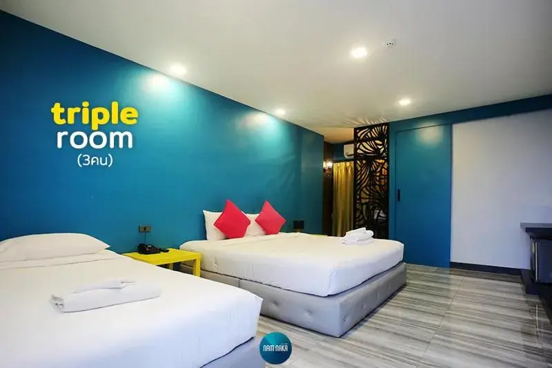Bed in Nam Naka Boutique Hotel - SHA Plus Bed in Nam Naka Boutique Hotel - SHA Plus