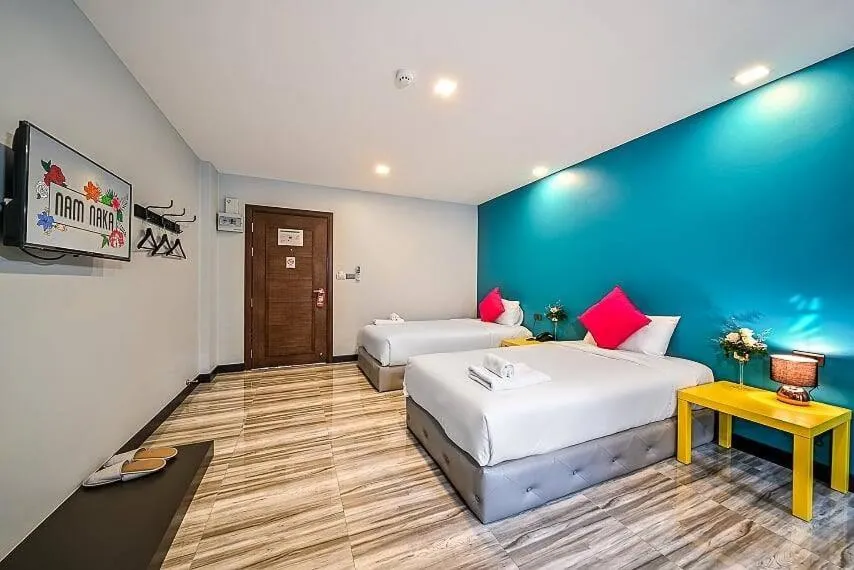 Bed in Nam Naka Boutique Hotel - SHA Plus