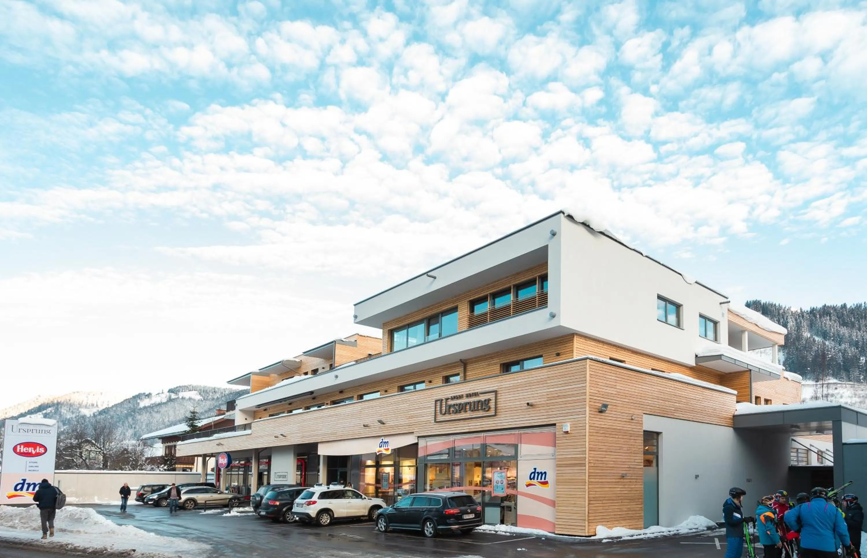 Property building in Aparthotel Ursprung