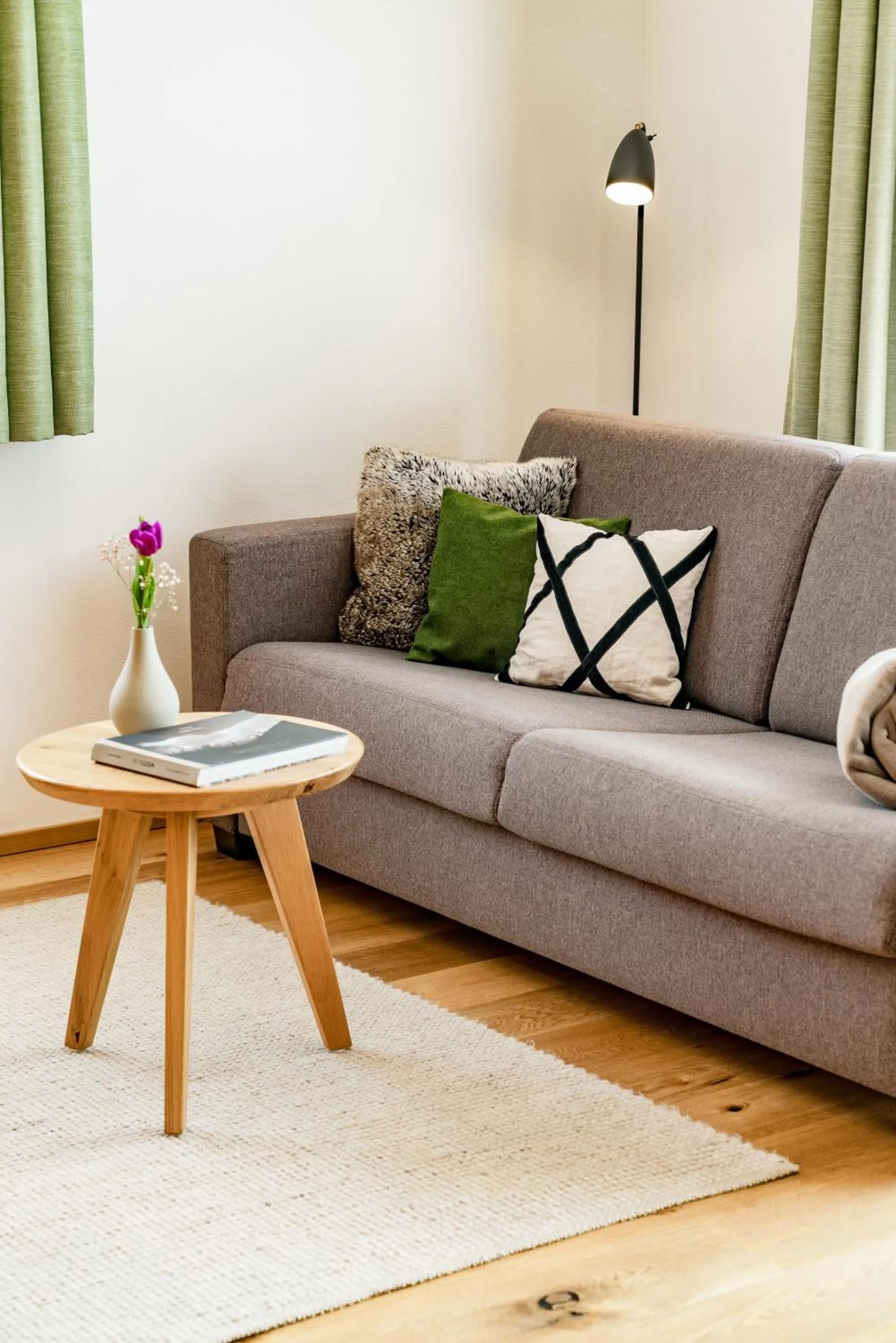 Living room in Aparthotel Ursprung