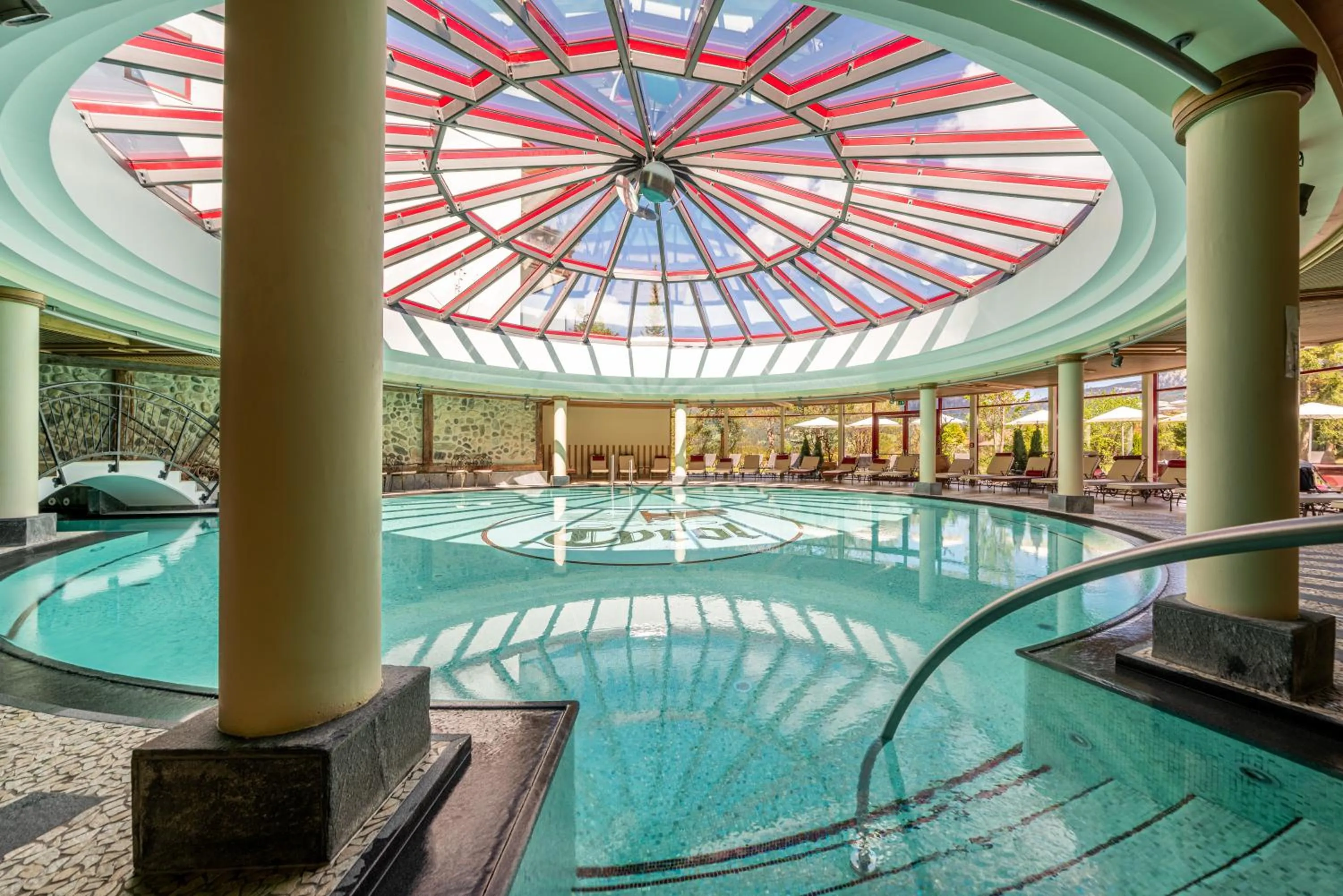 Swimming pool in Hotel Tyrol am Haldensee