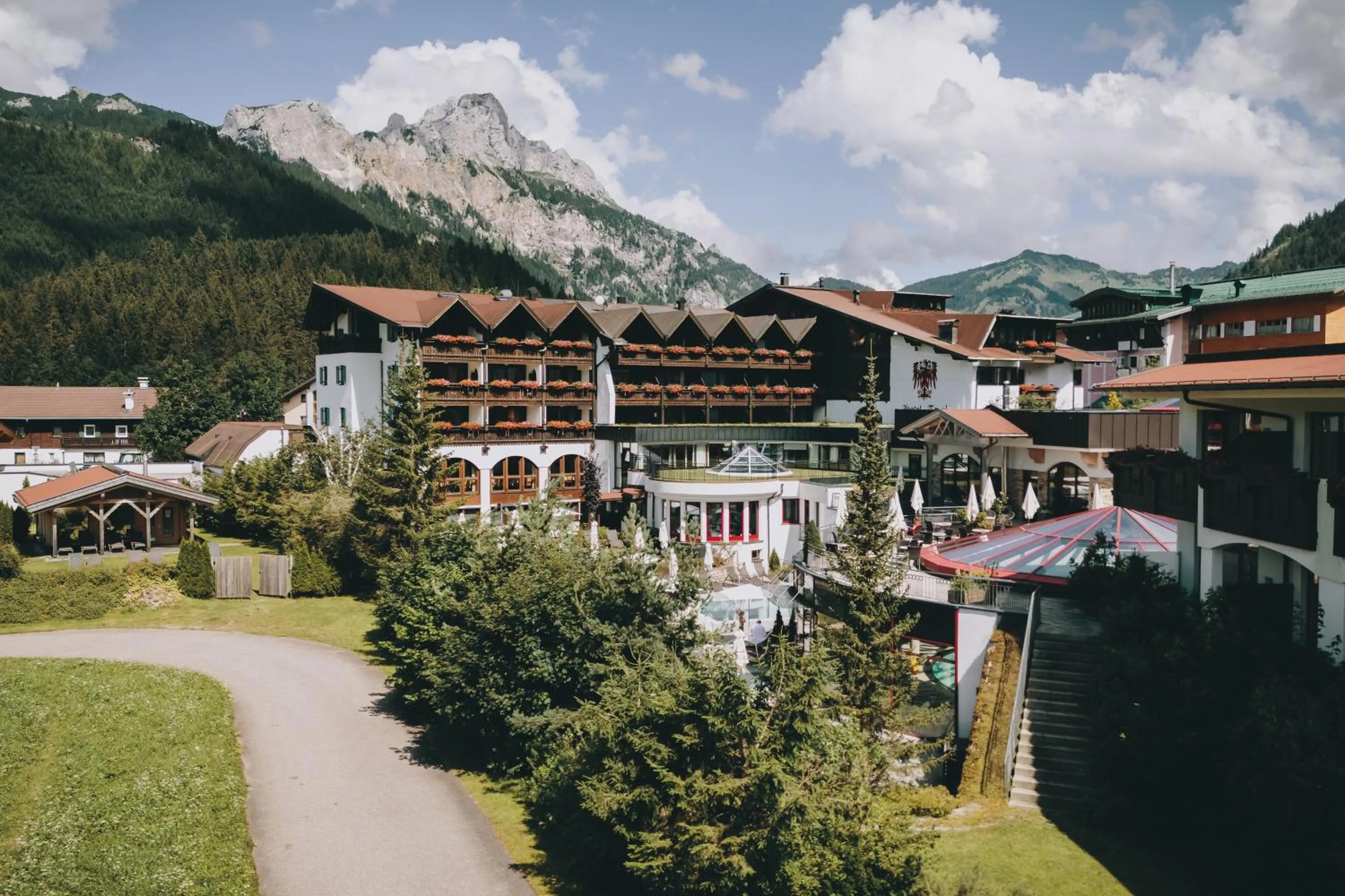 Property building in Hotel Tyrol am Haldensee