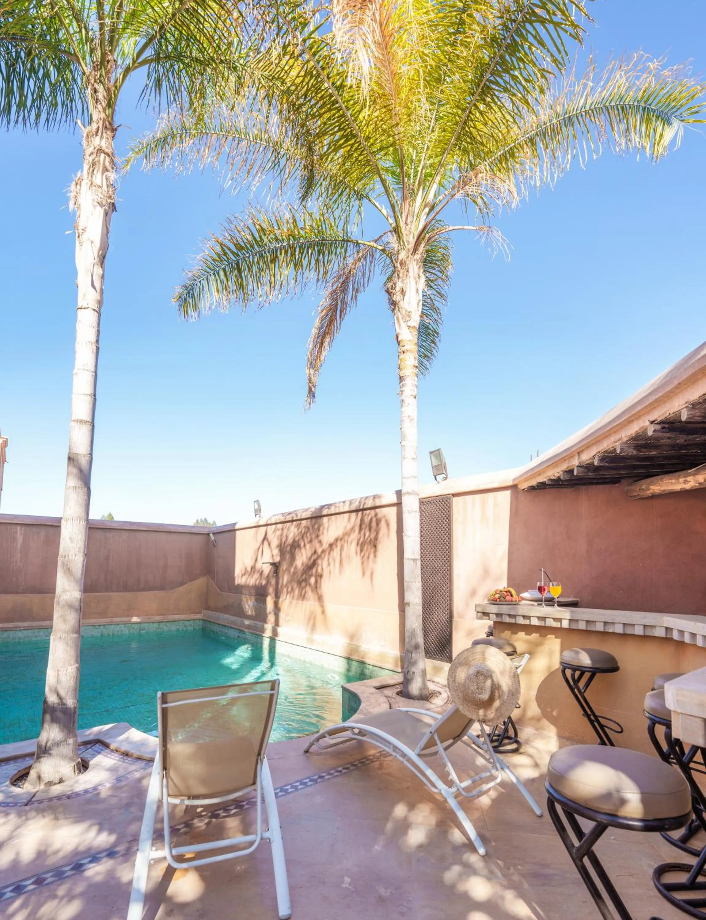 Swimming pool in Riad Ushuaia La Villa - Centre Marrakech
