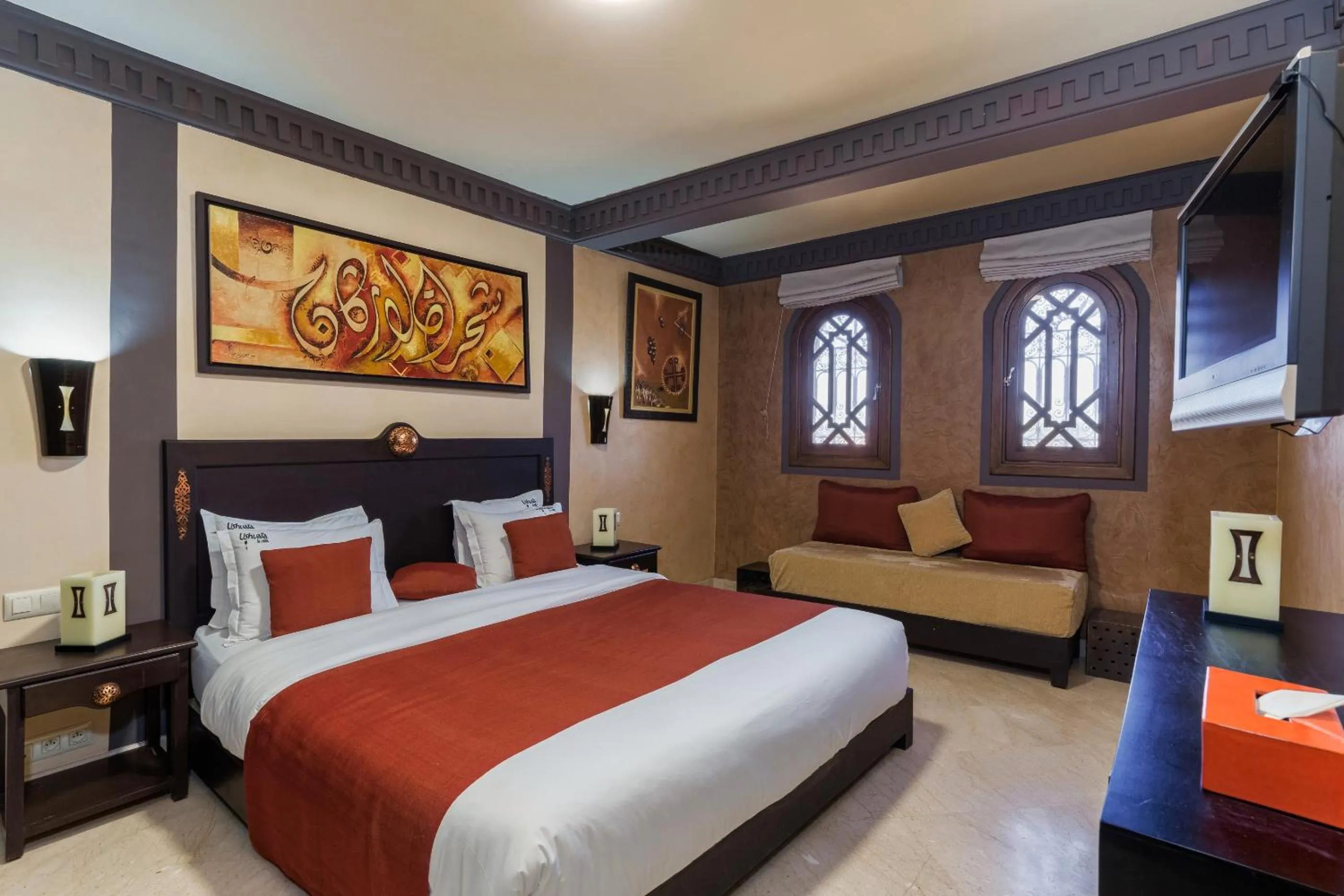 Bed in Riad Ushuaia La Villa - Centre Marrakech