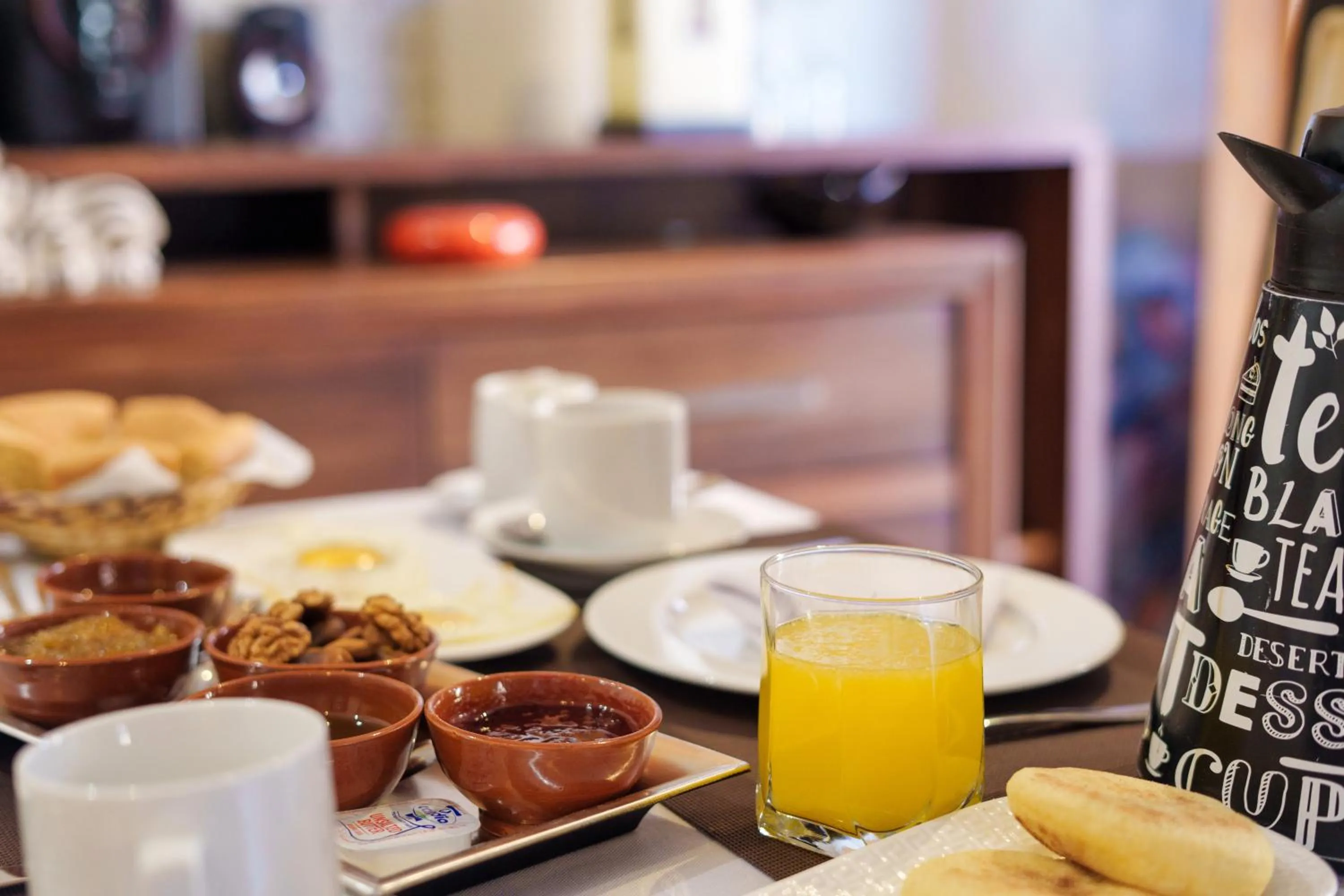 Continental breakfast in Riad Ushuaia La Villa - Centre Marrakech