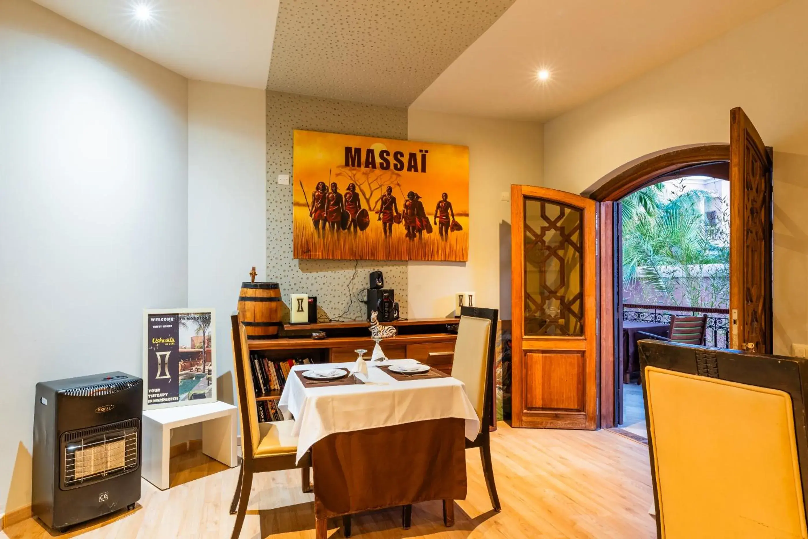 Restaurant/places to eat in Riad Ushuaia La Villa - Centre Marrakech Restaurant/places to eat in Riad Ushuaia La Villa - Centre Marrakech