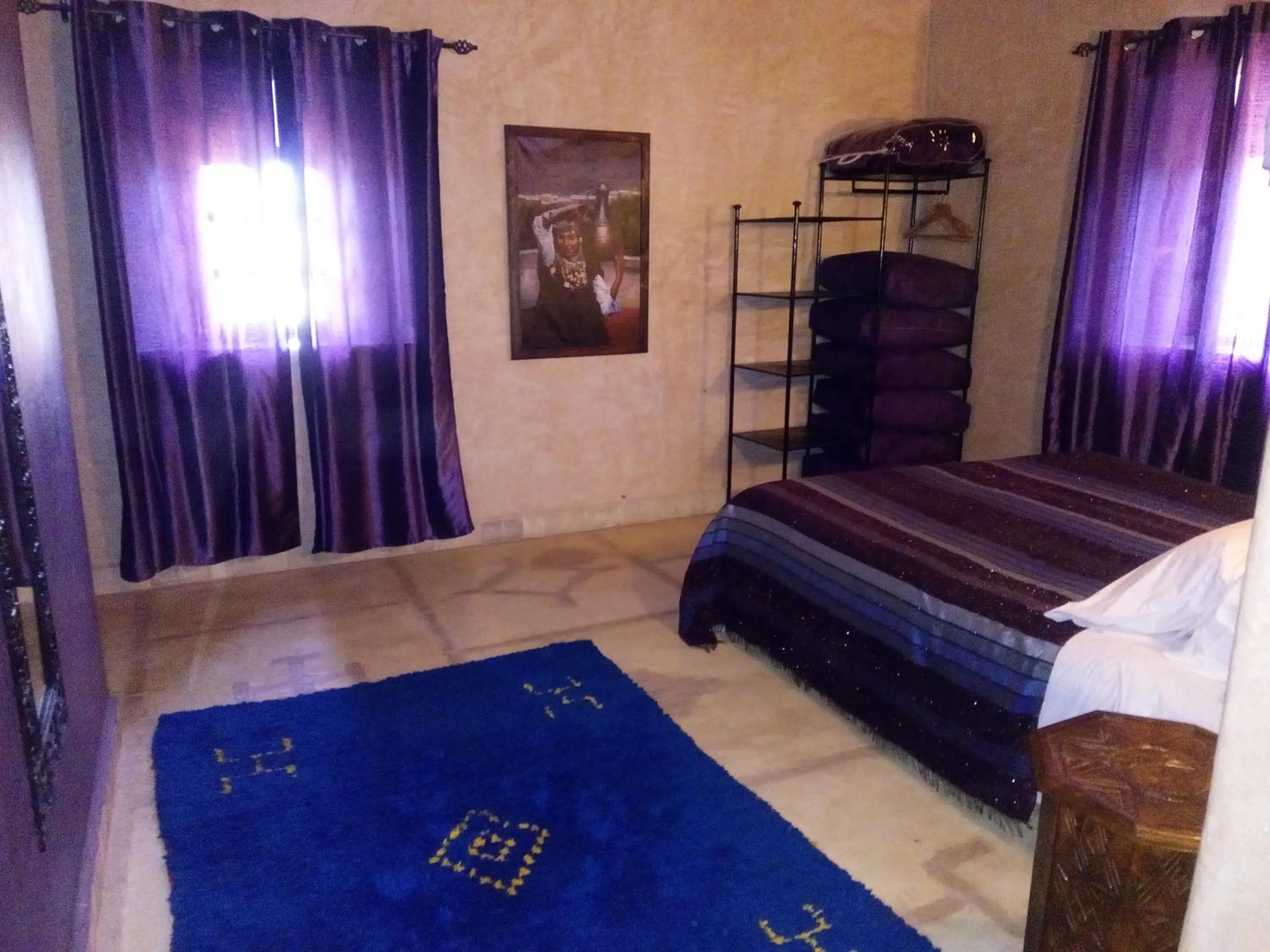 Bedroom, Bed in La Kasbah d'Ouzoud