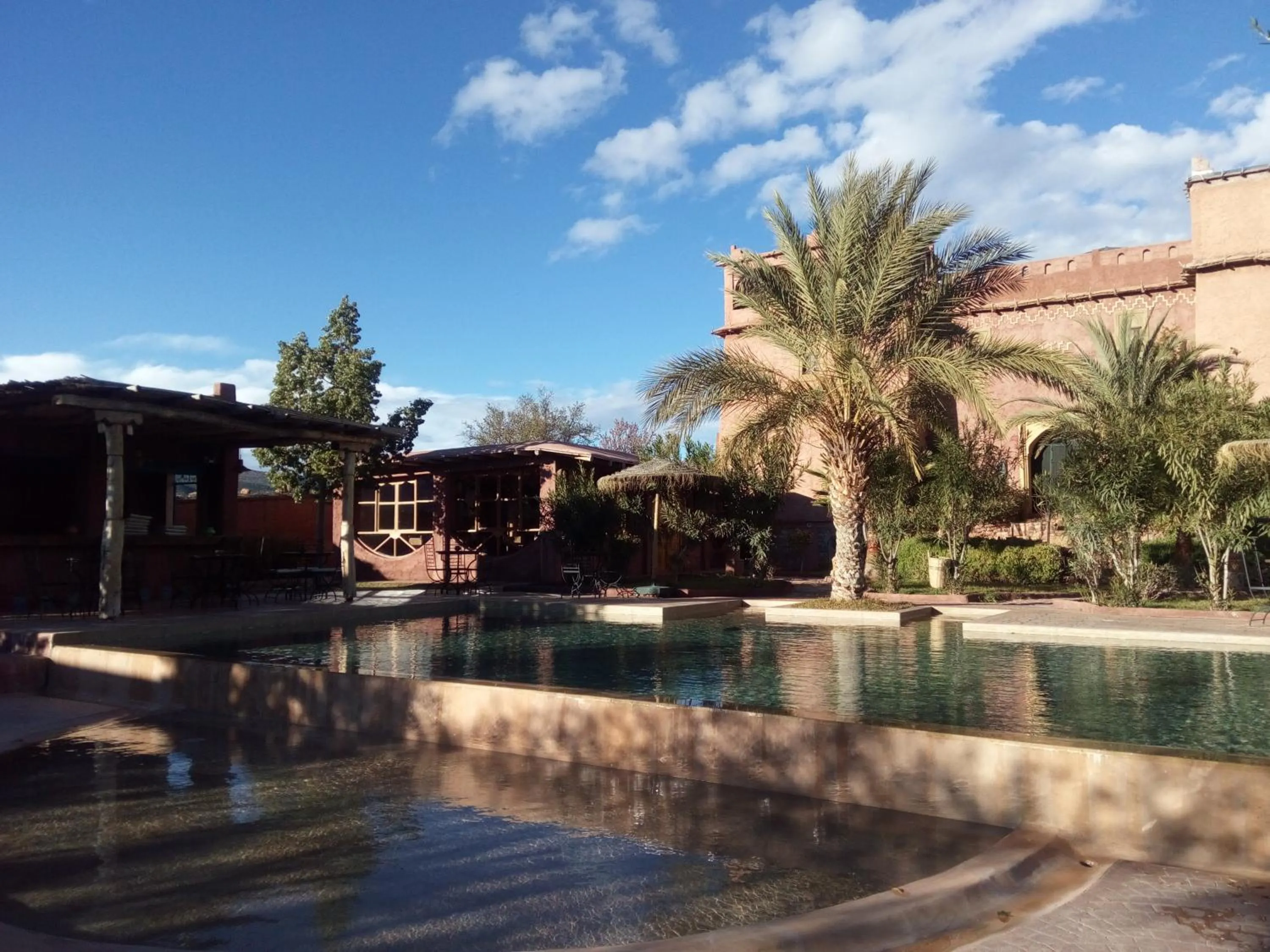 Swimming pool in La Kasbah d'Ouzoud