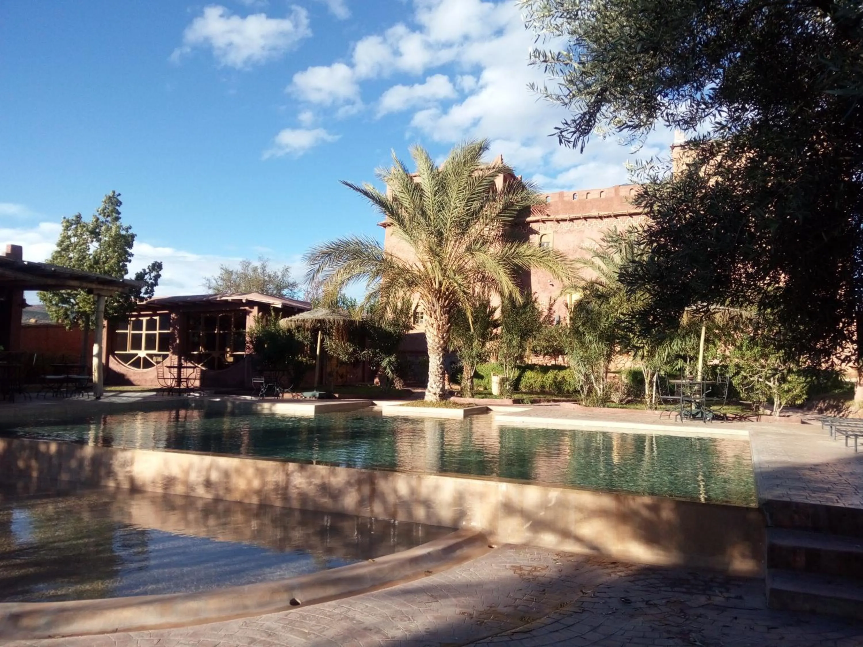 Garden in La Kasbah d'Ouzoud