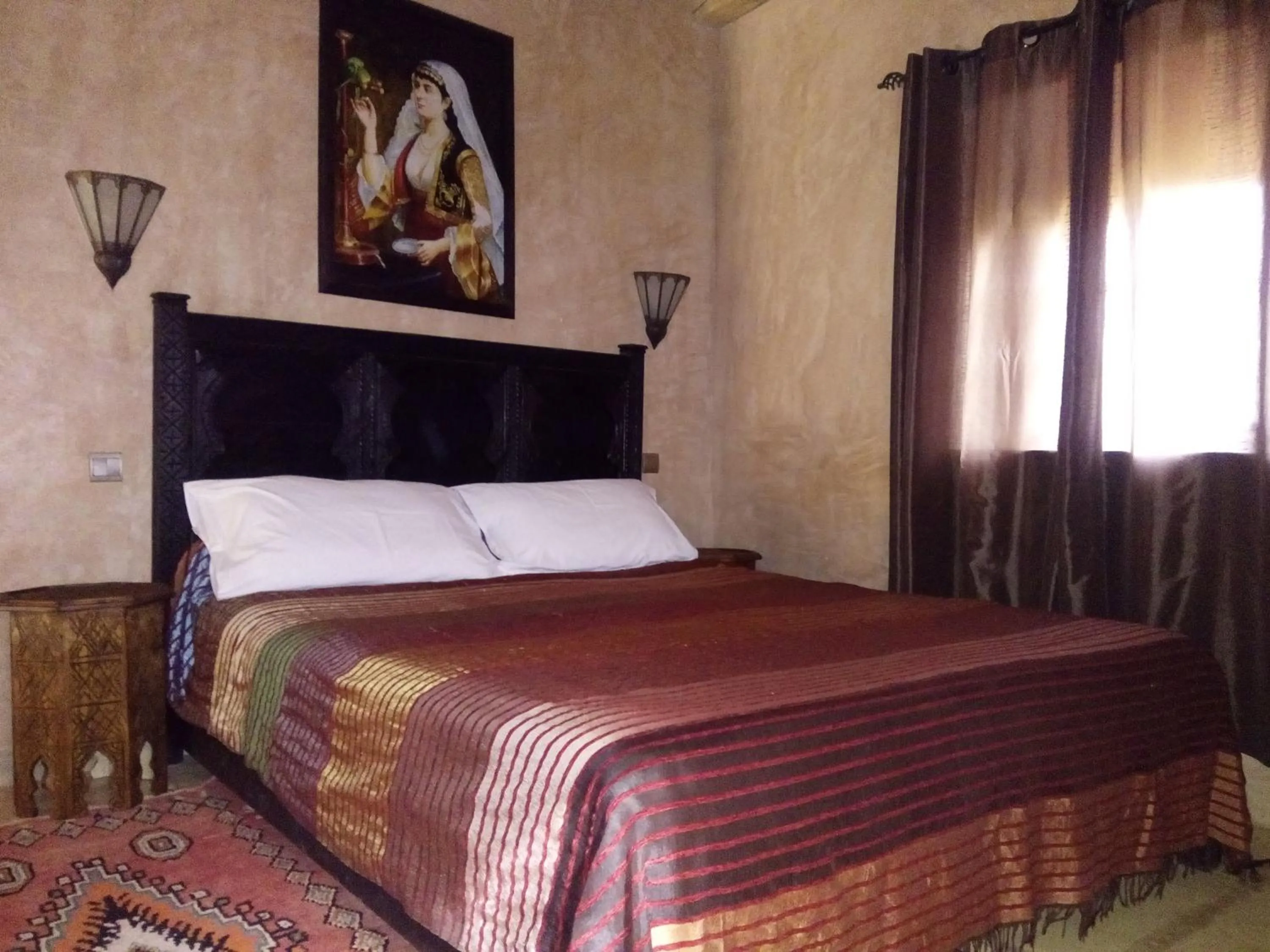 Bedroom, Bed in La Kasbah d'Ouzoud