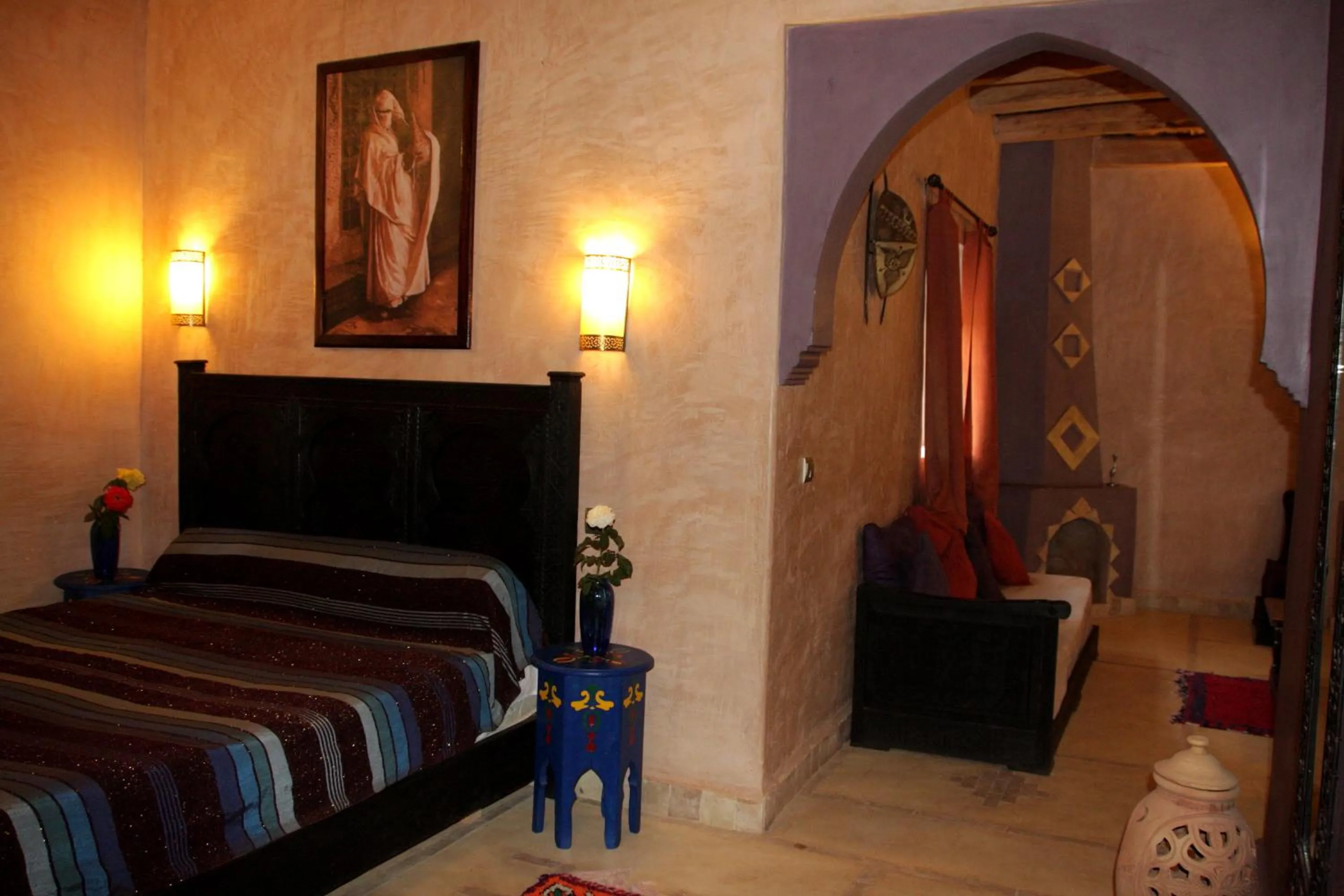 Bed in La Kasbah d'Ouzoud