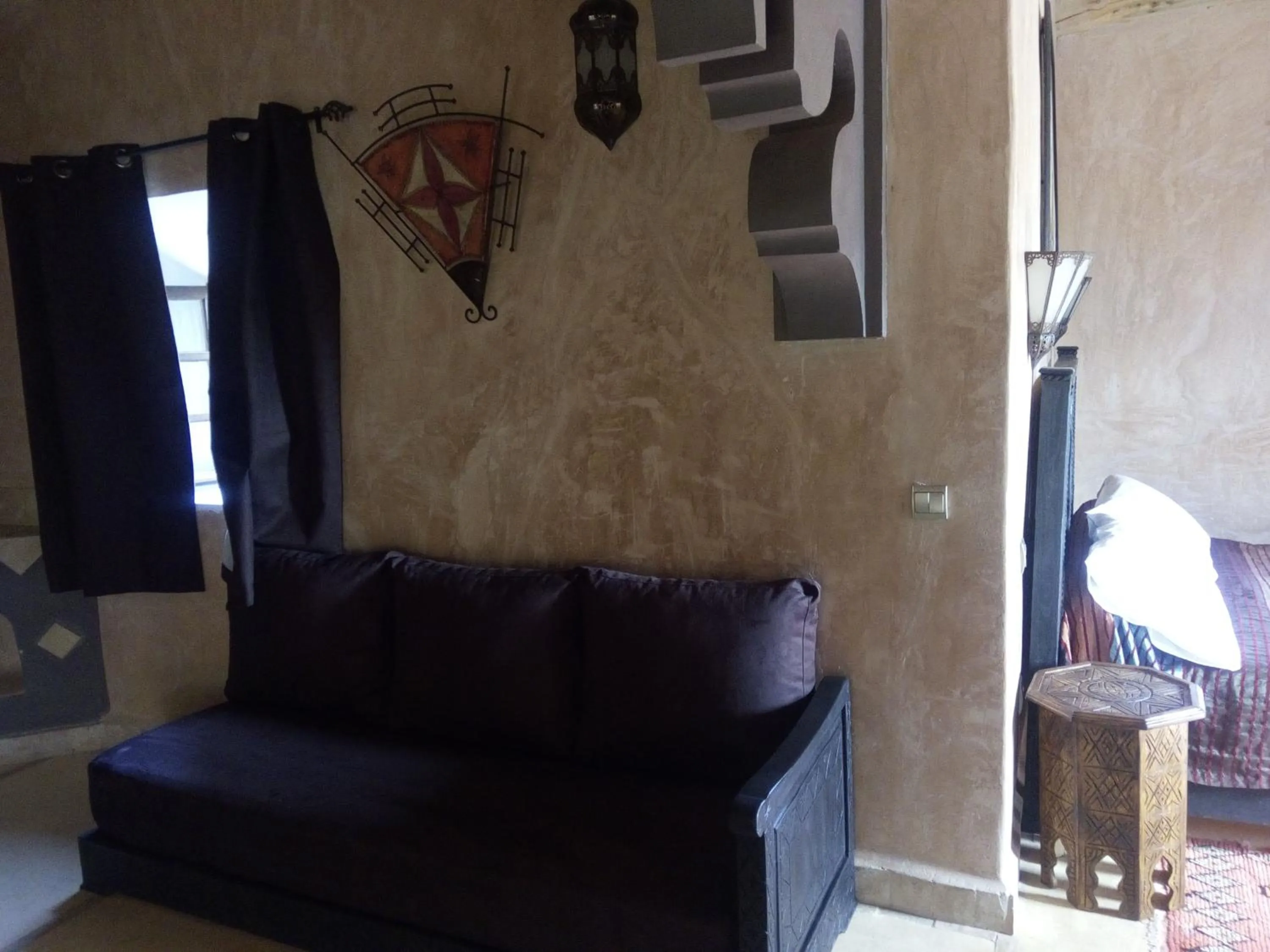 Living room in La Kasbah d'Ouzoud