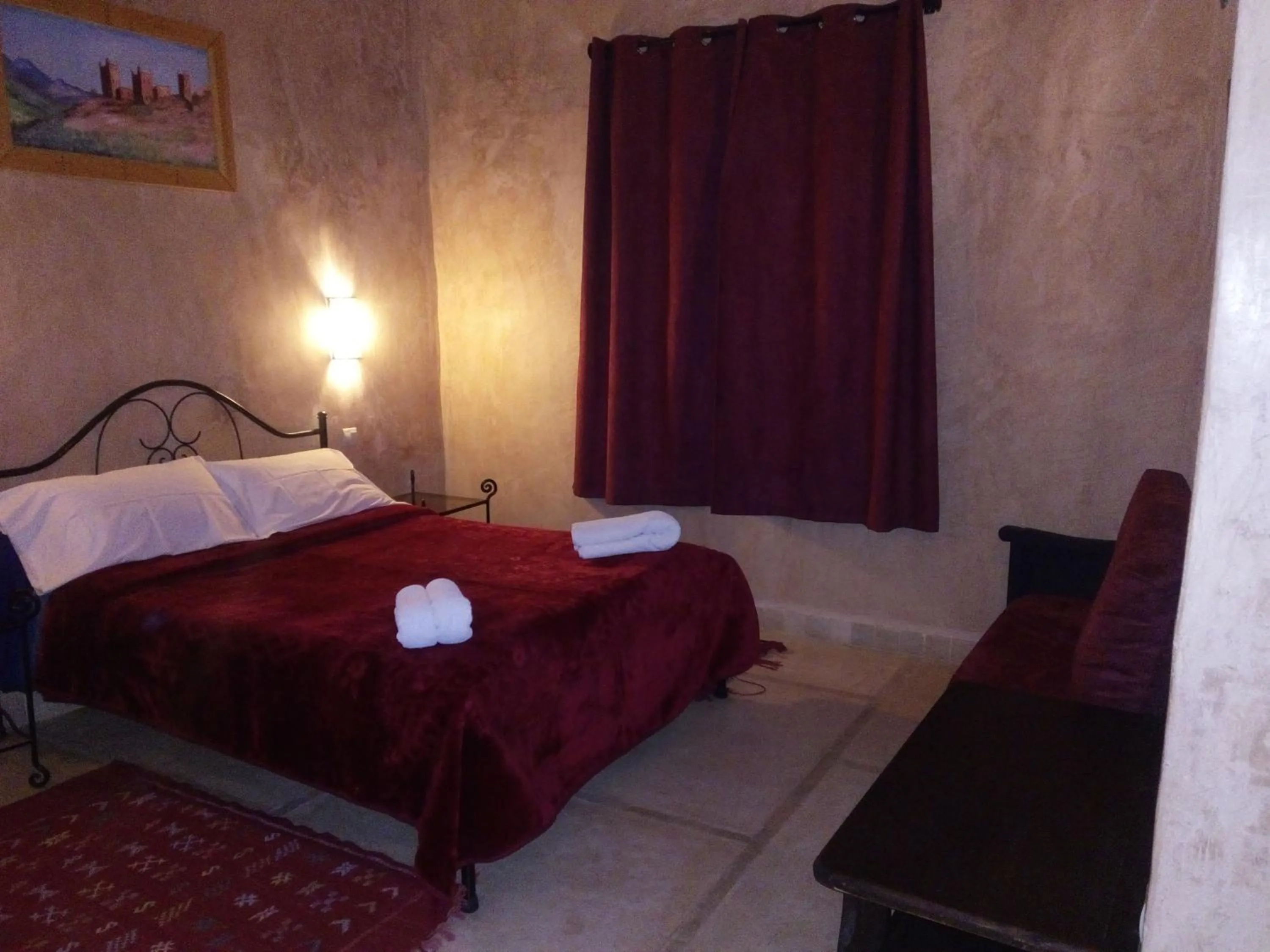 Bedroom, Bed in La Kasbah d'Ouzoud