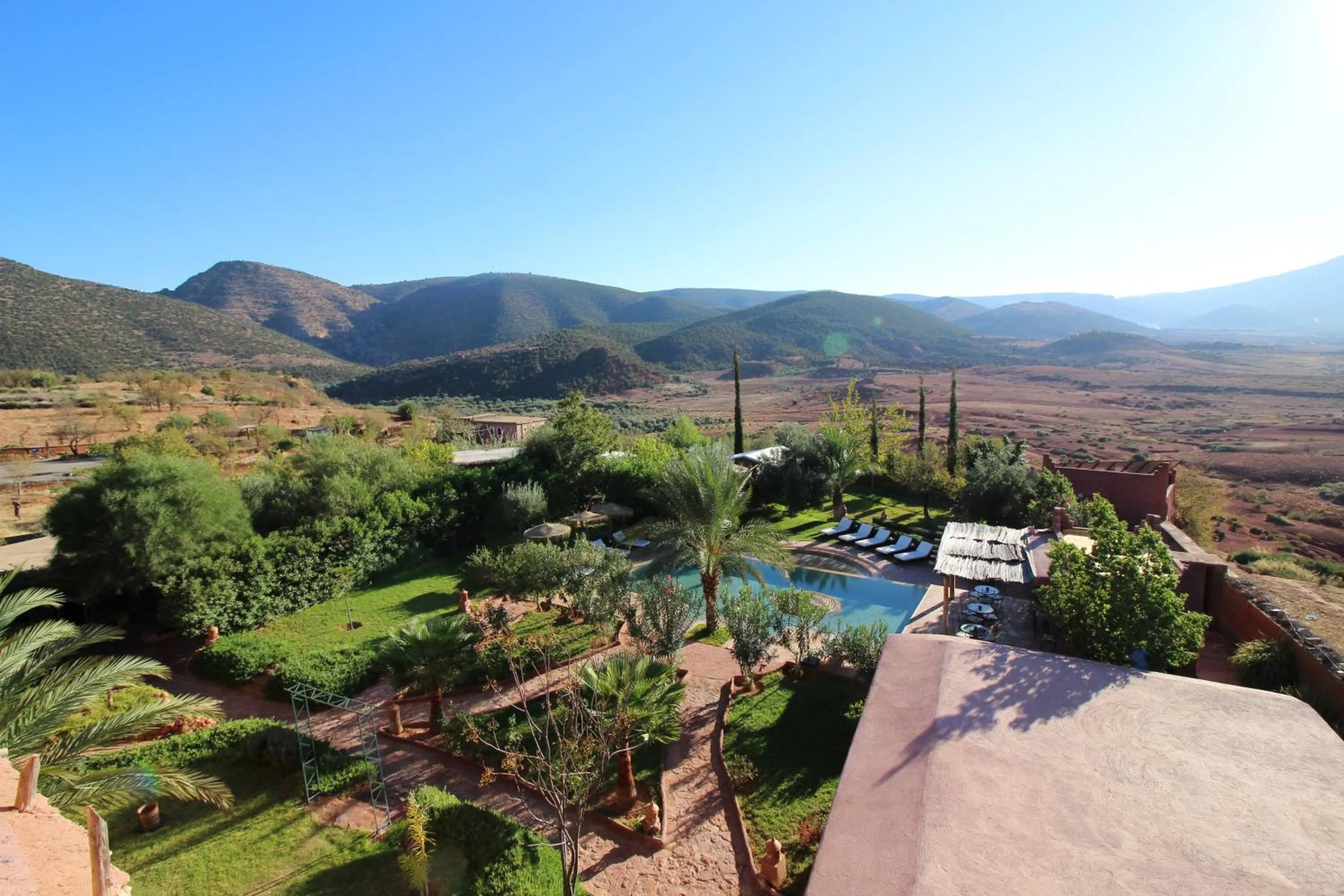 Mountain view in La Kasbah d'Ouzoud